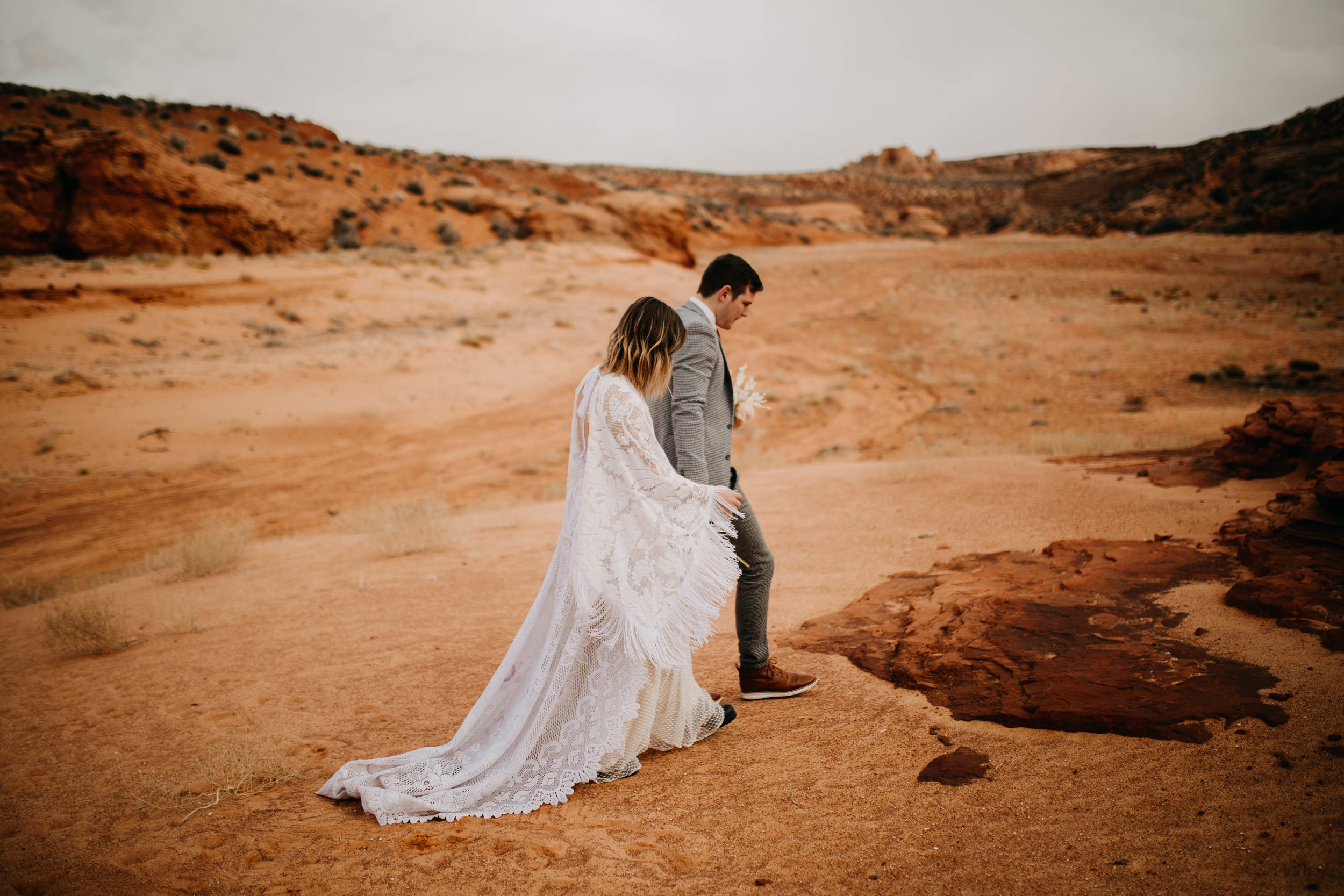 Warm Desert Elopement