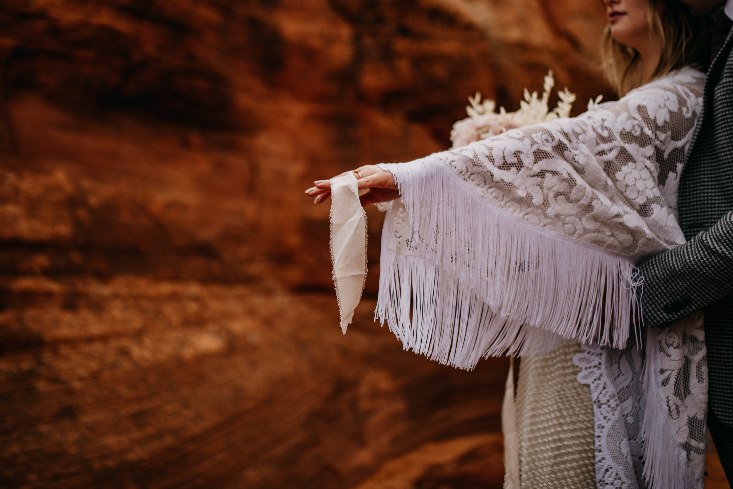 Arizona Desert Slot Canyon Elopement