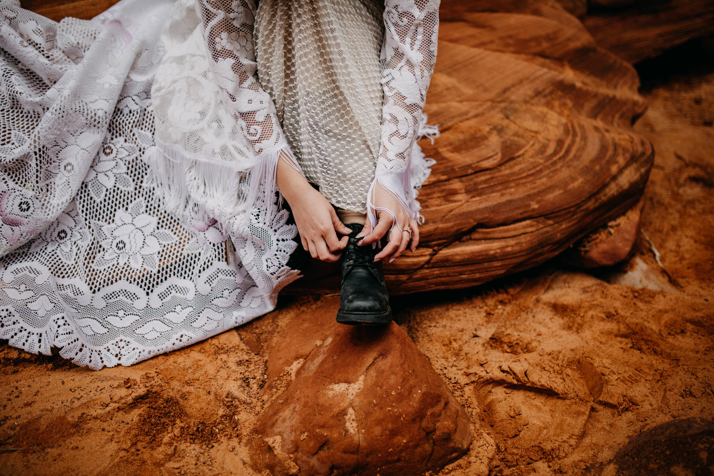 Arizona Slot Canyon Elopement