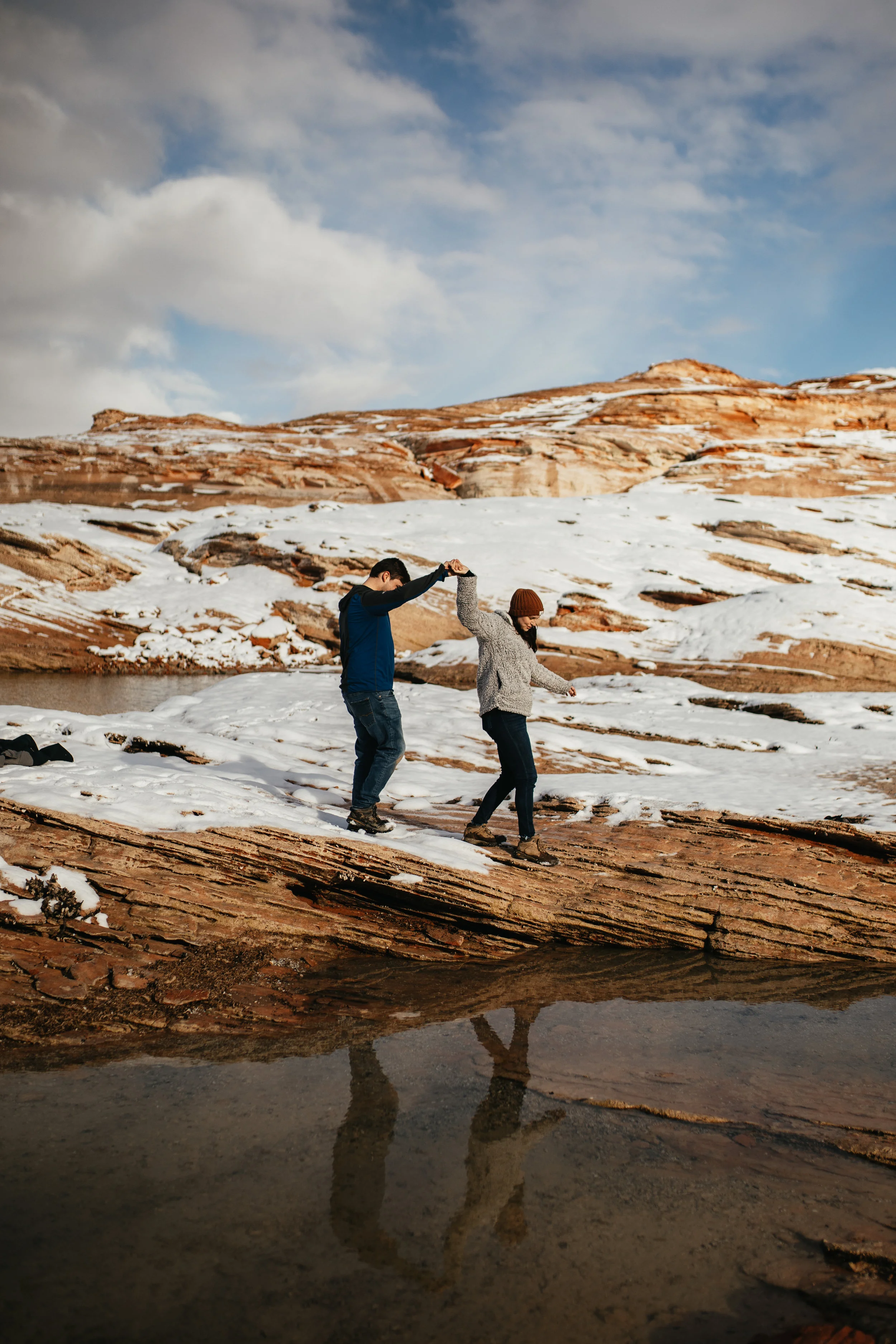 Couples Photos on Lake Powell