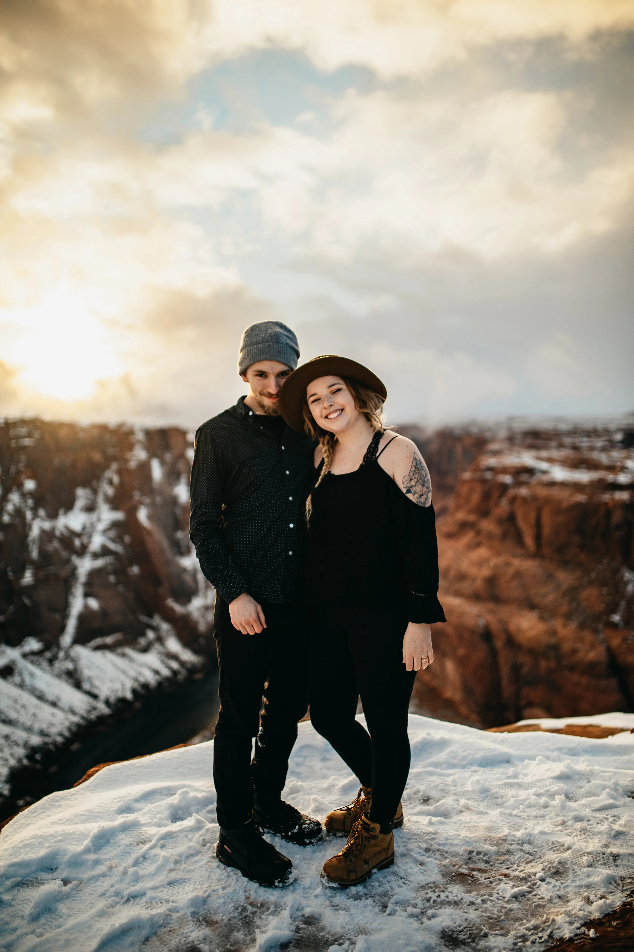 Sunset at Horseshoe Bend