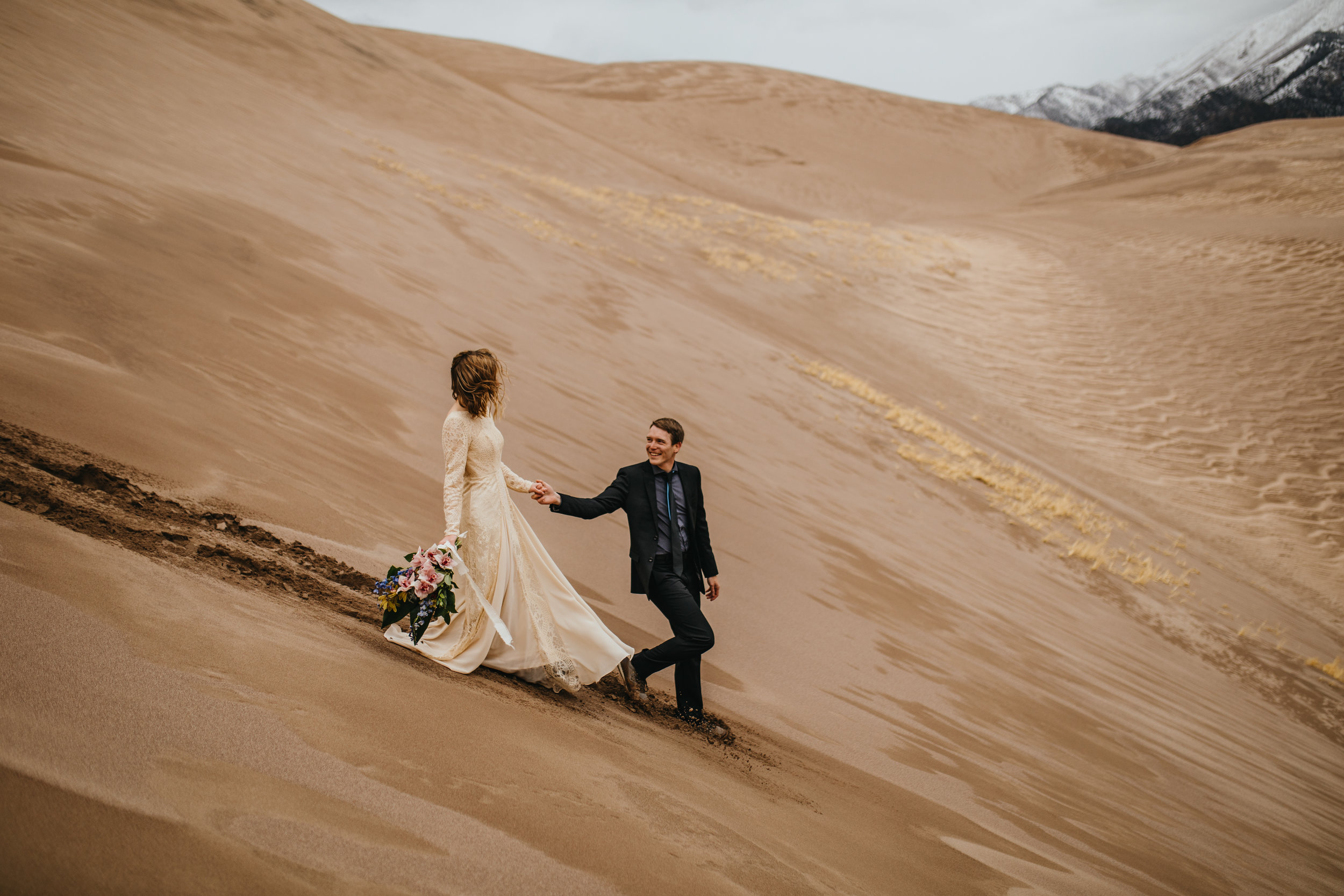 Great Sand Dunes National Park Colorado Styled Elopement