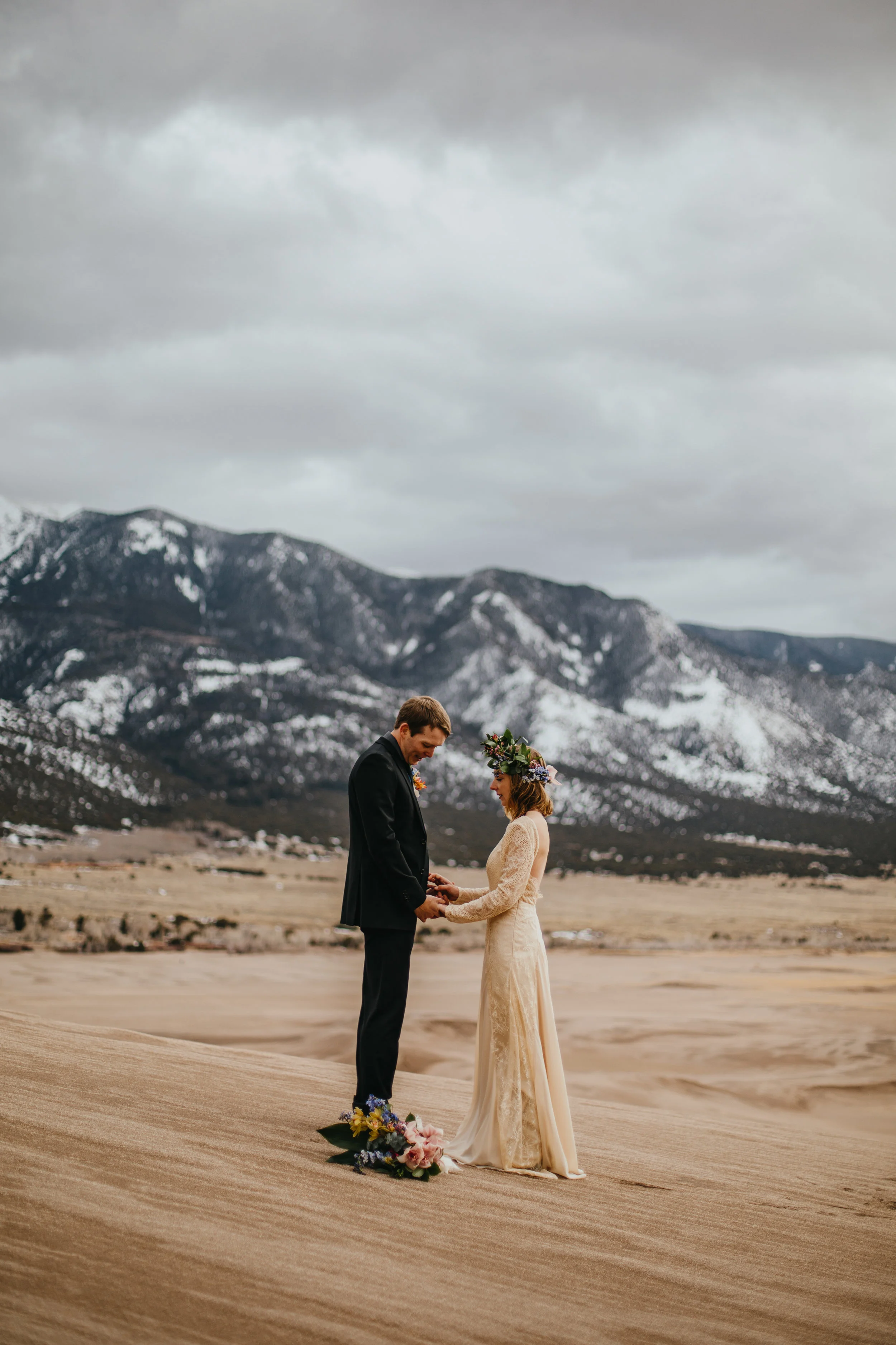 Great Sand Dunes National Park Colorado Styled Elopement