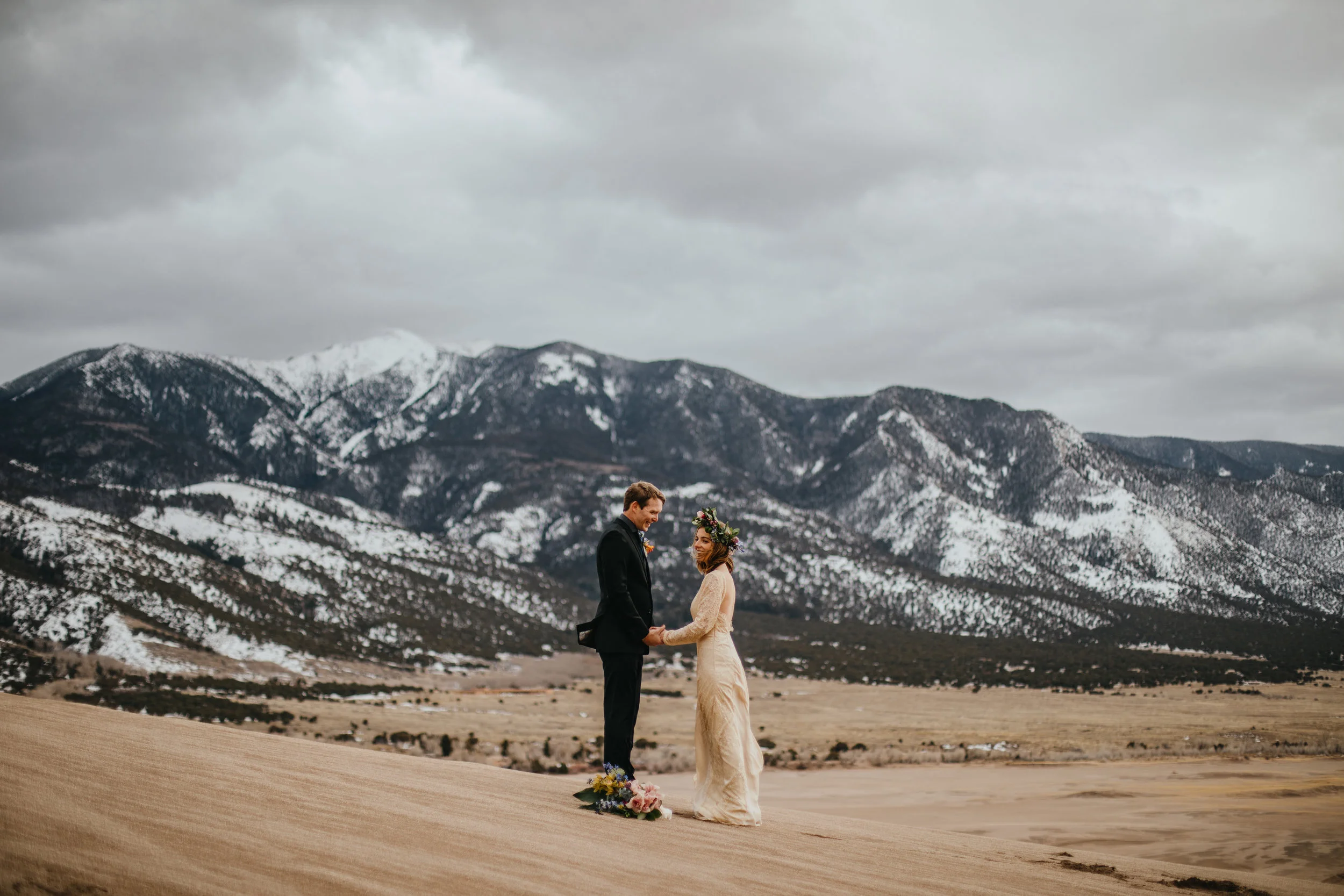 Great Sand Dunes National Park Colorado Styled Elopement