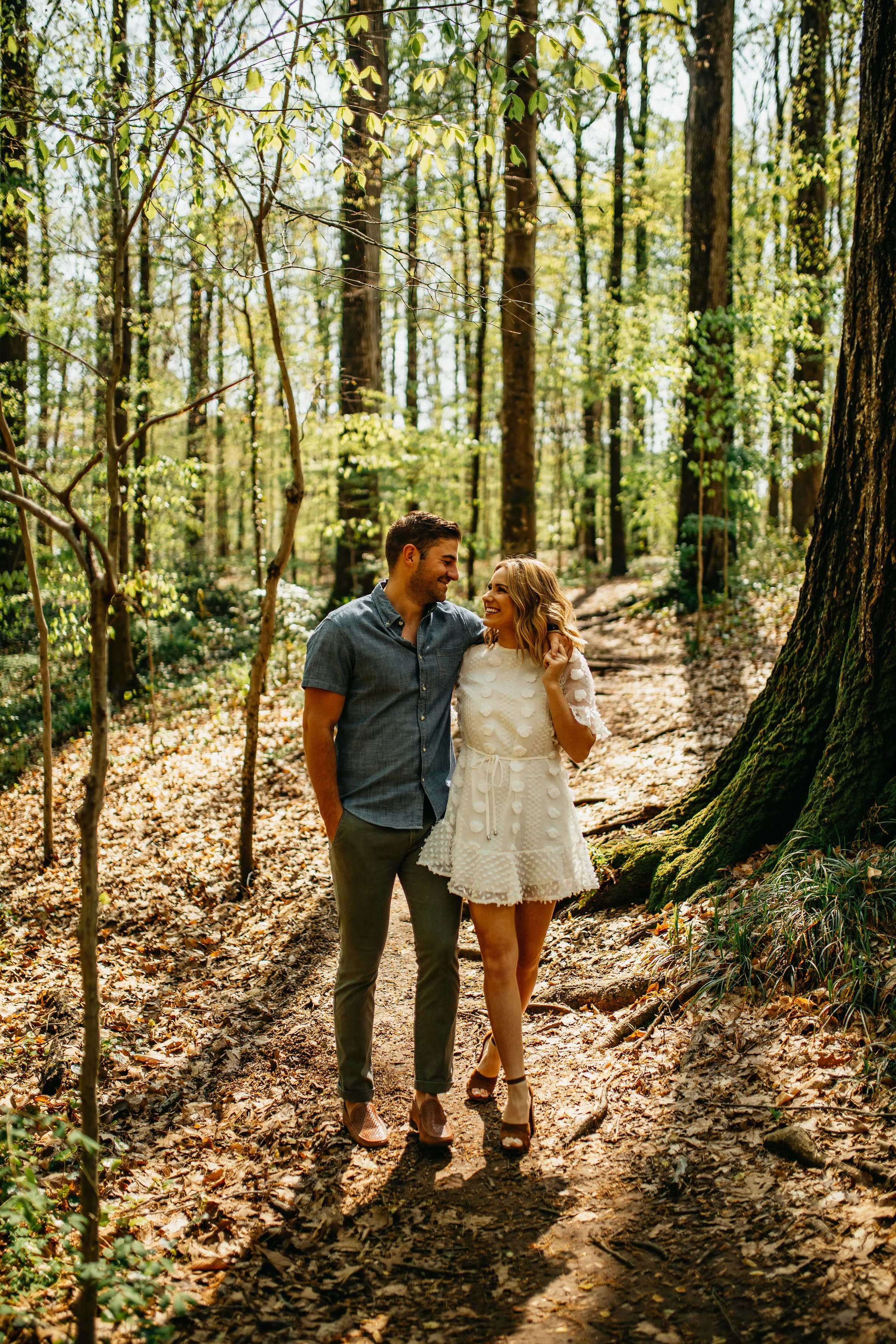Foresty Engagement Photos
