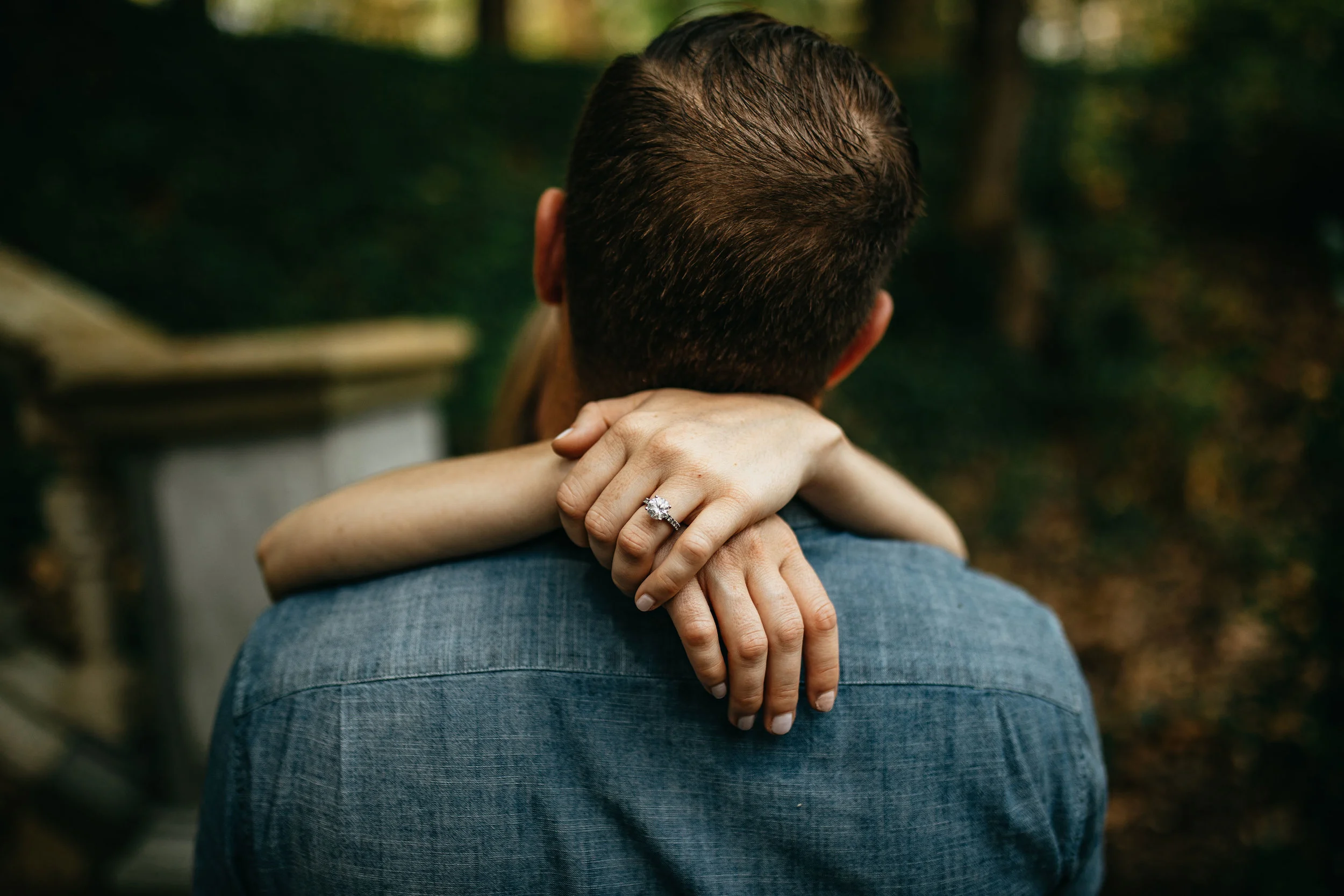 Ring Shot Engagement Photos