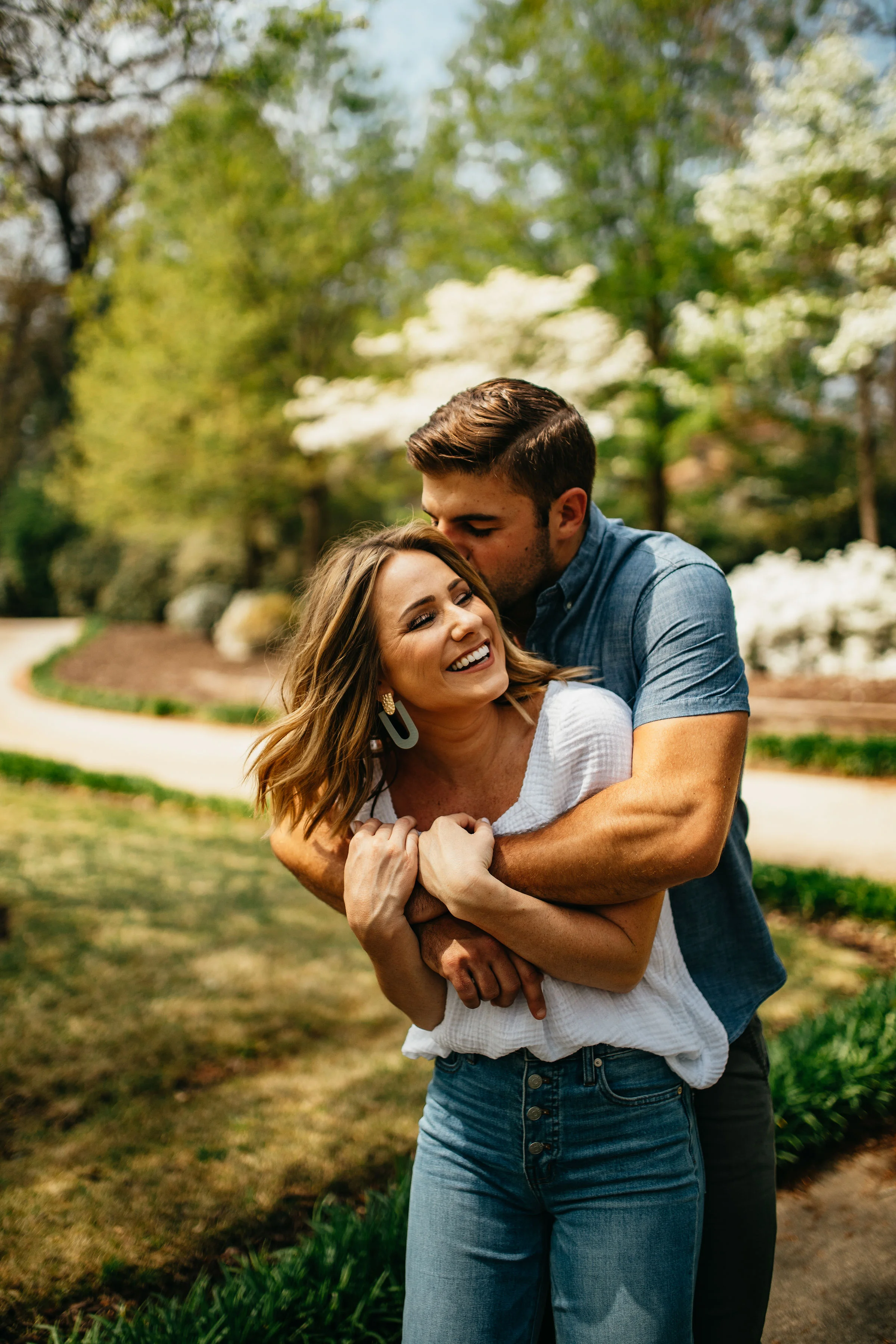 Spring in the South | Nature Atlanta Engagement Photos