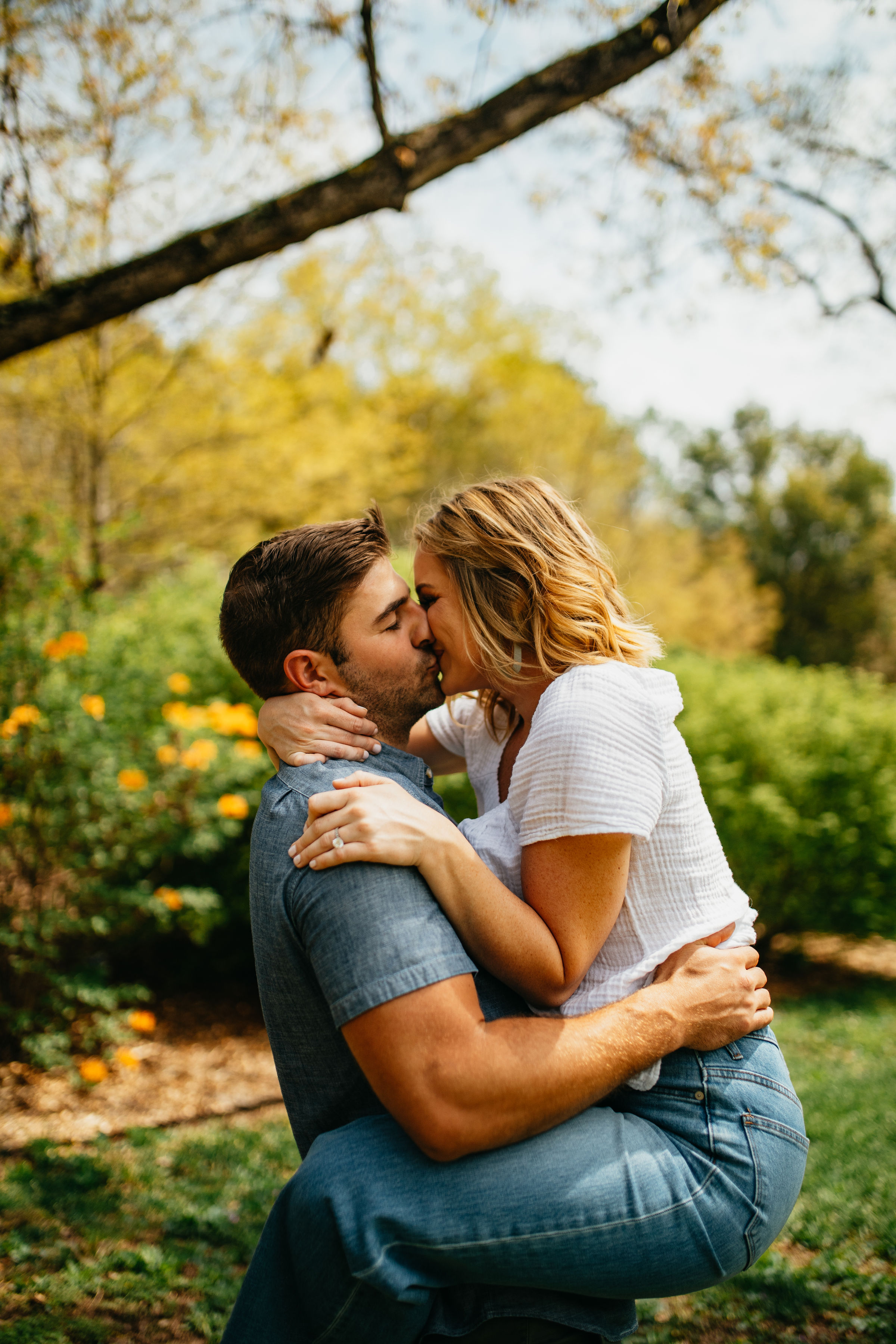 Alternative to downtown engagement photos in Atlanta