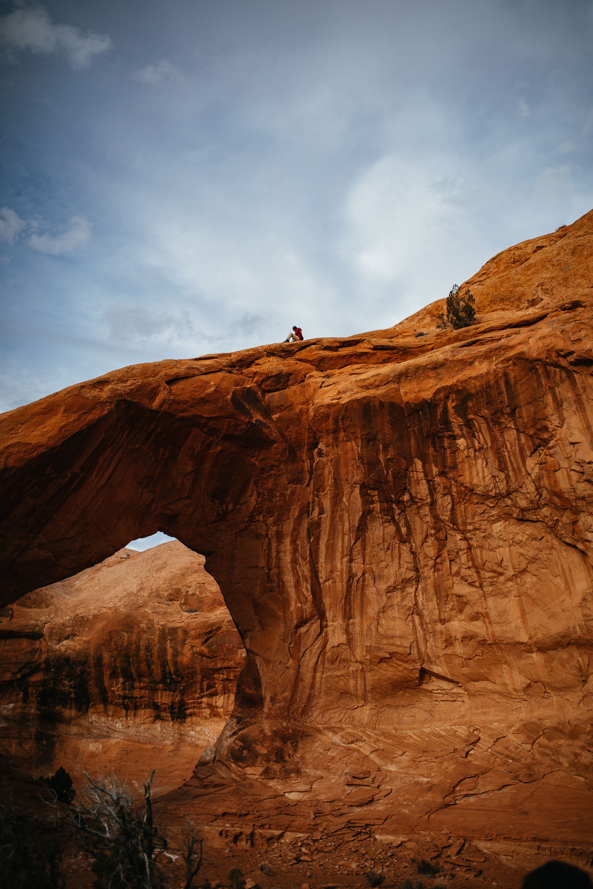 Blue Skies &amp; Red Rock in Moab, Utah