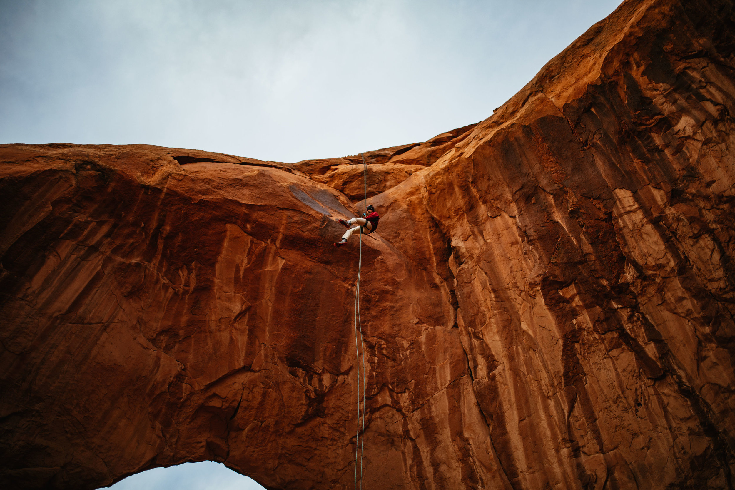 Rock Climbing Moab Photography