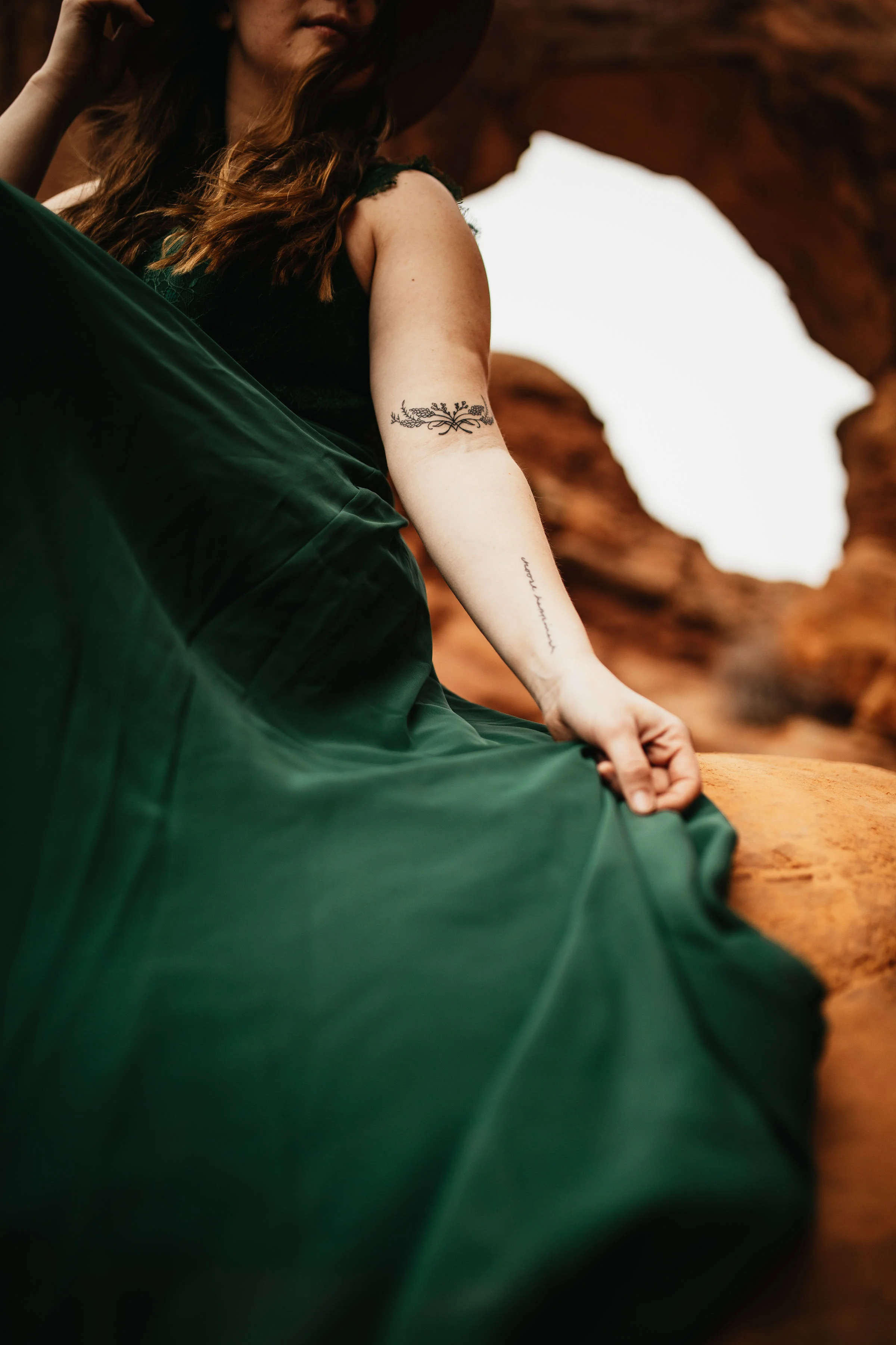 Desert Floral Tattoo Inspiration