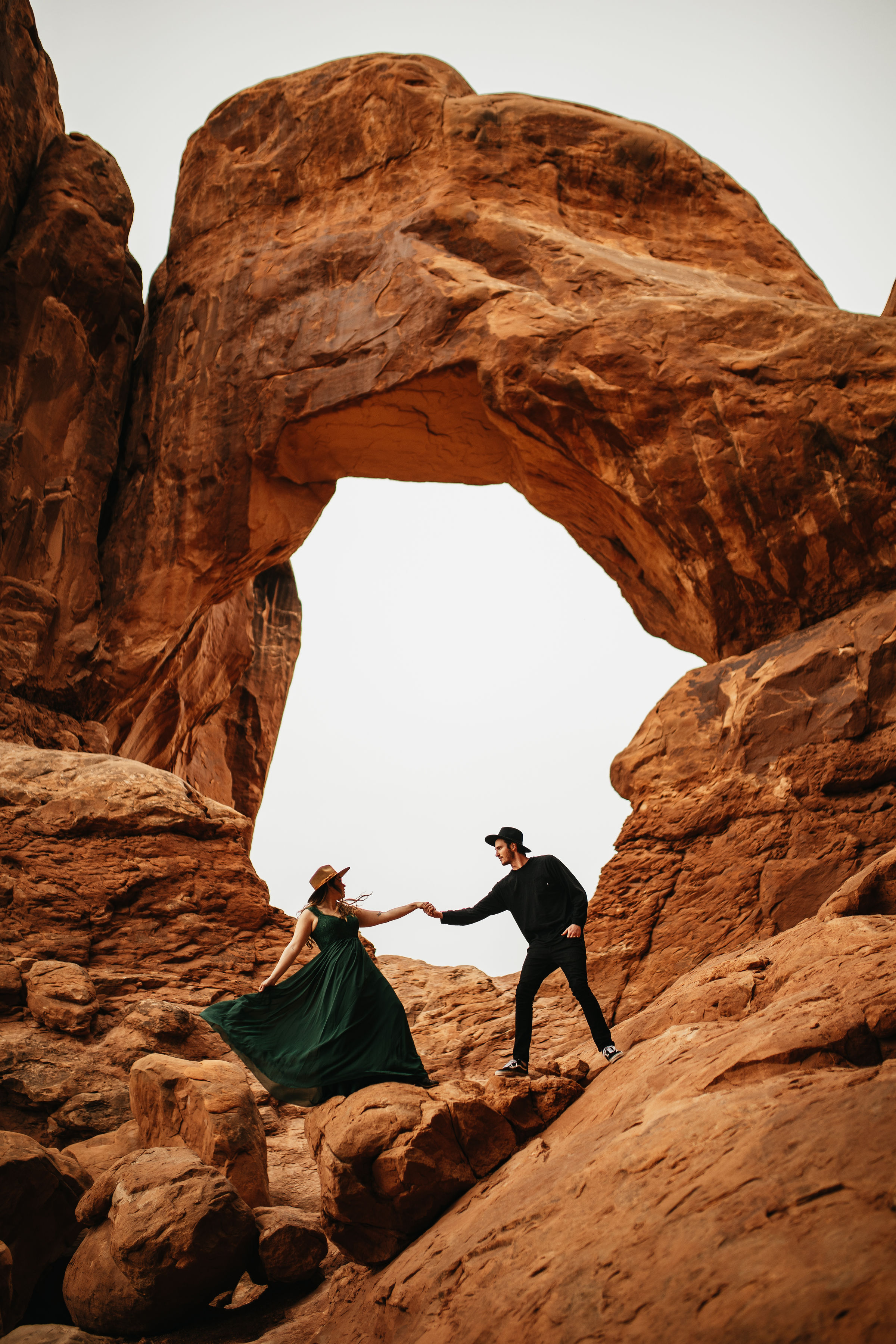 Engagement Photos in Arches National Park, Utah