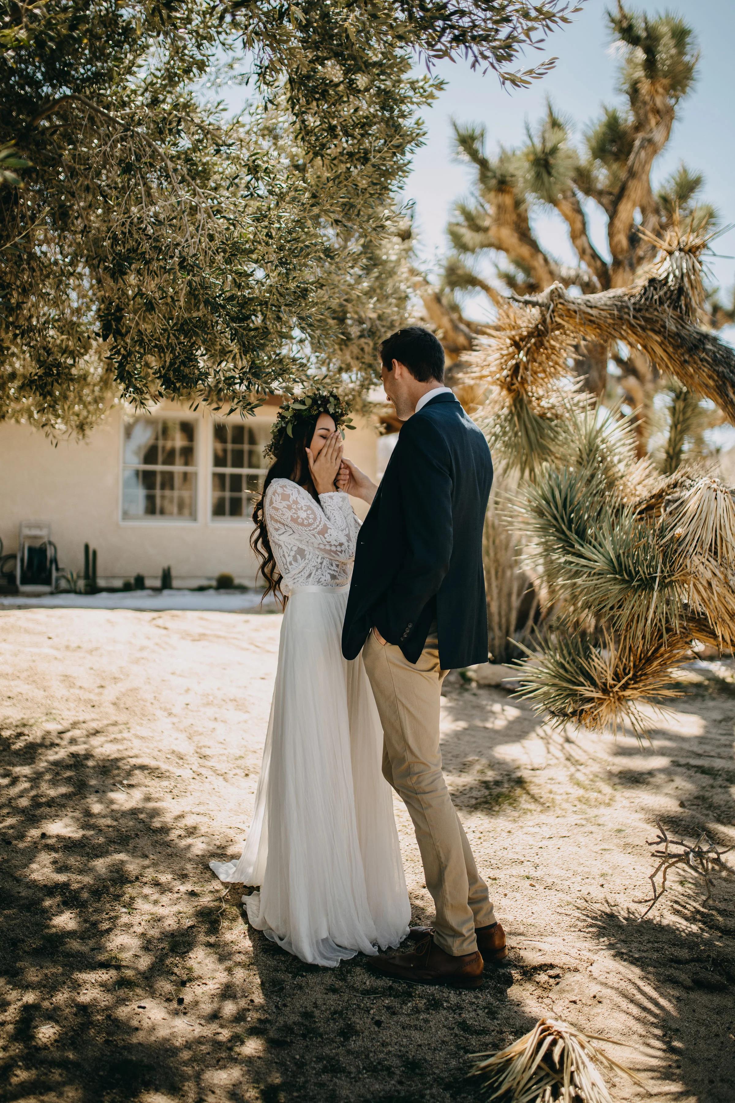 Joshua Tree California Desert Boho  Styled Elopement | Christina &amp; Jeremiah, Wedding &amp; Elopement Photographers