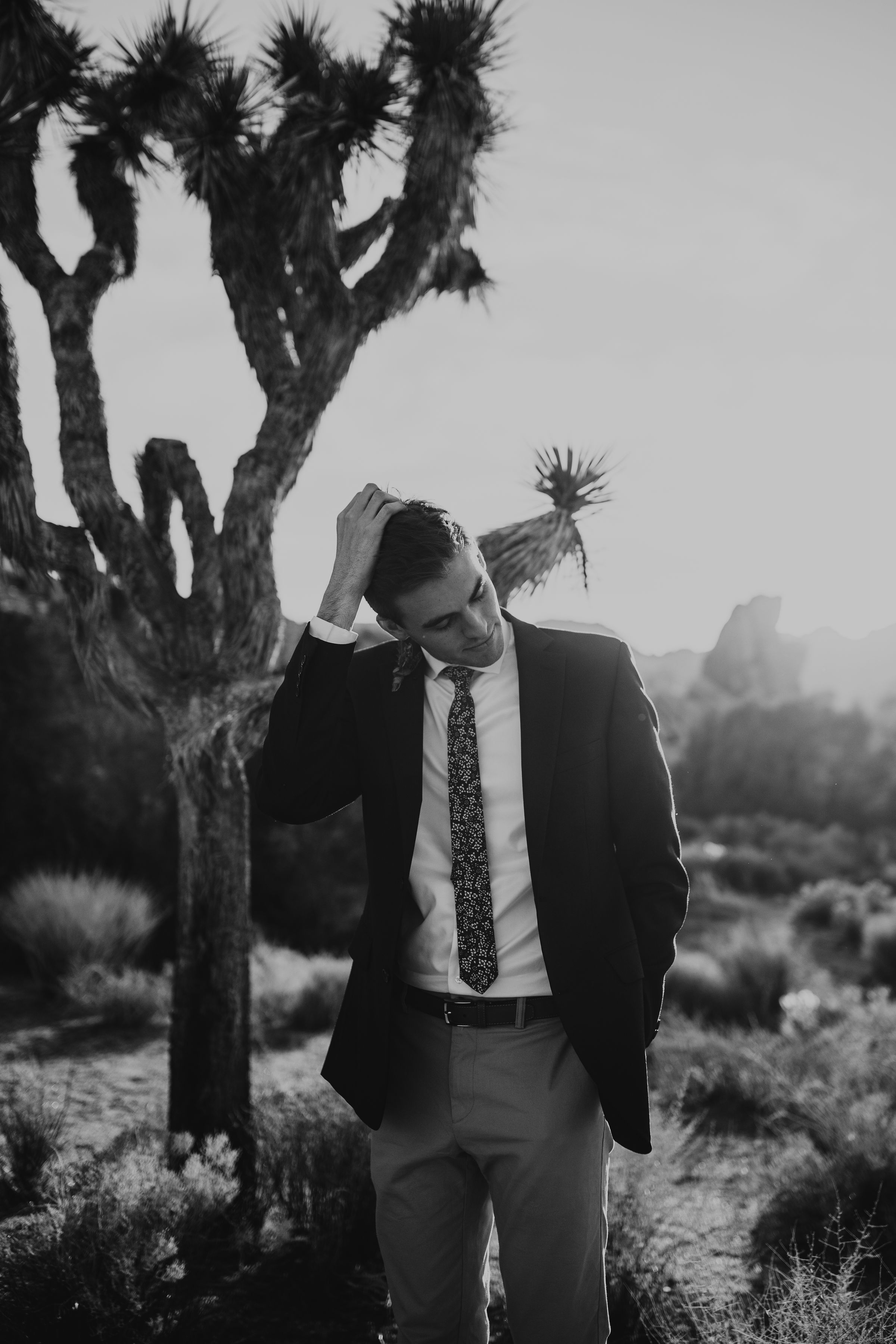 Joshua Tree California Desert Boho Styled Elopement