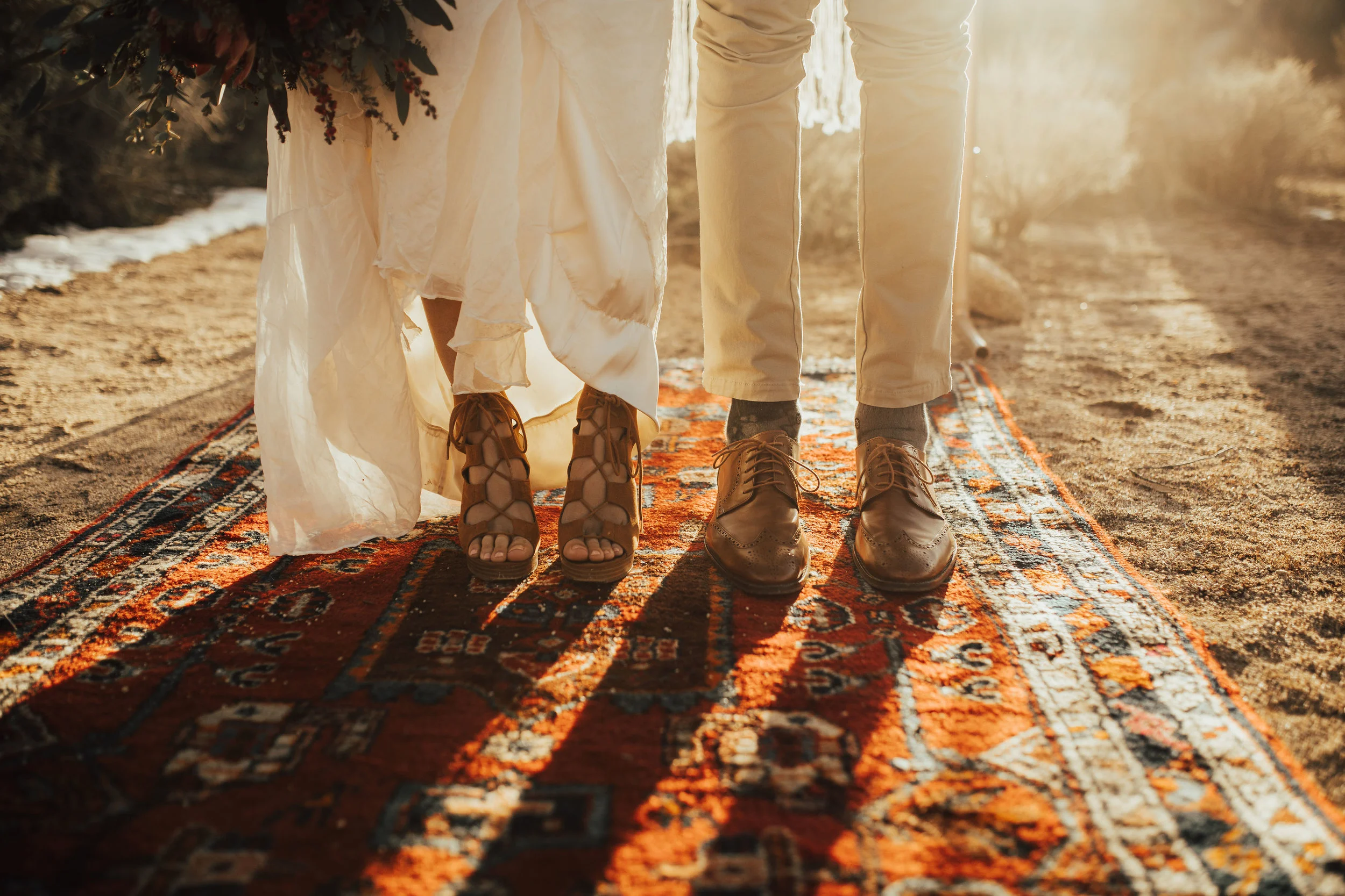 Joshua Tree California Desert Boho Styled Elopement