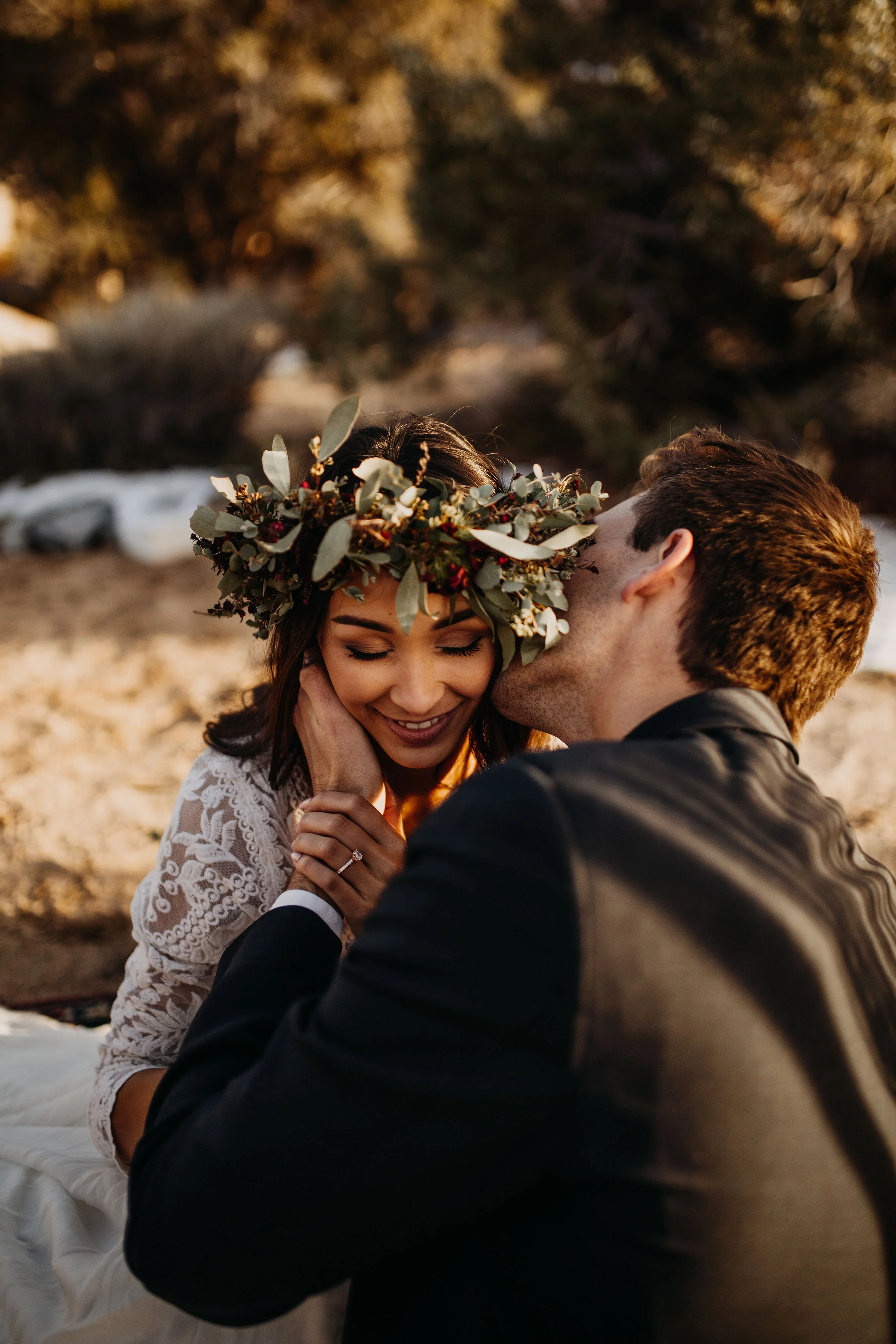 Joshua Tree California Desert Boho Styled Elopement