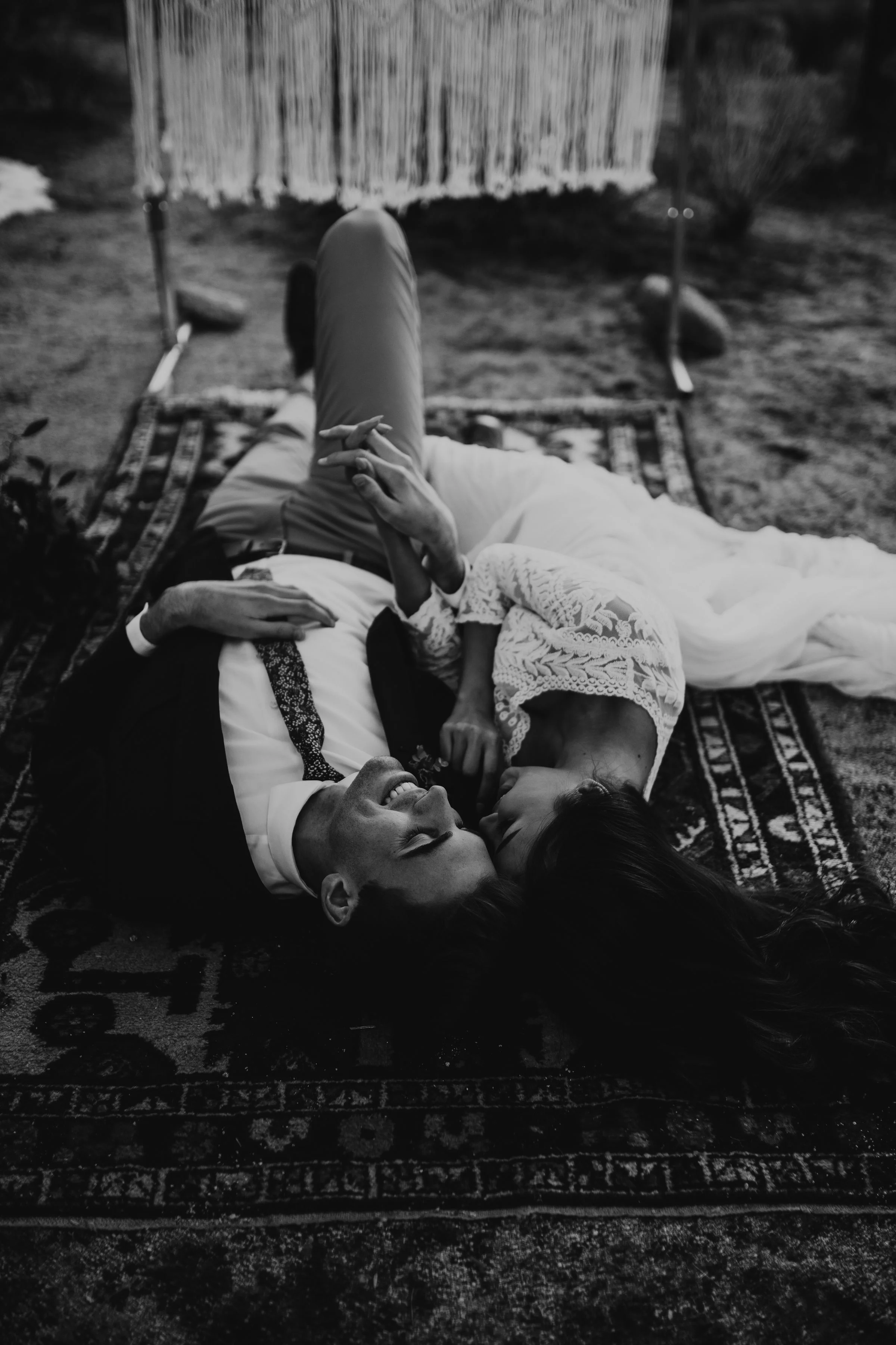 Joshua Tree California Desert Boho Styled Elopement