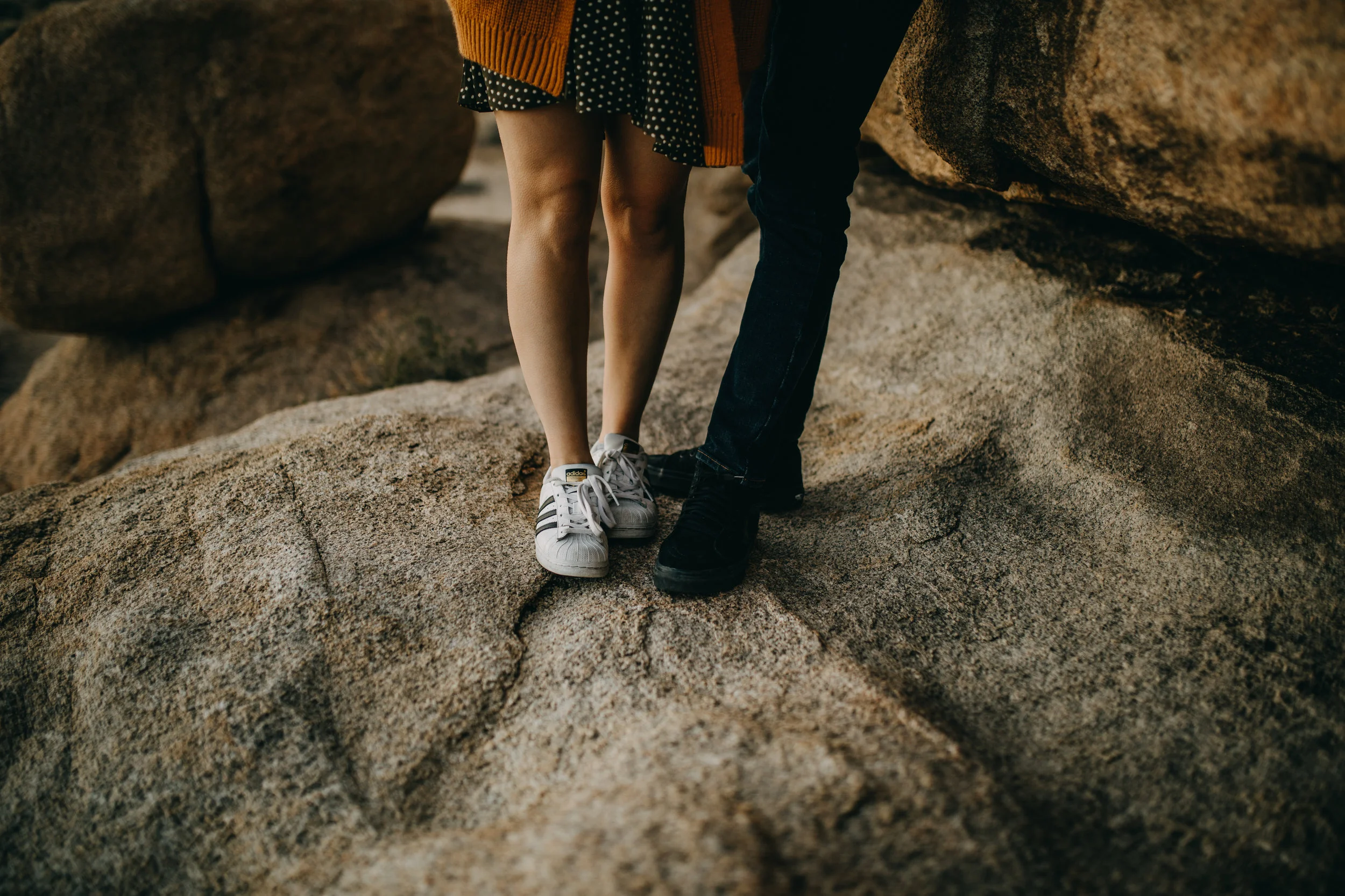 Joshua Tree, California Desert Engagement Photos