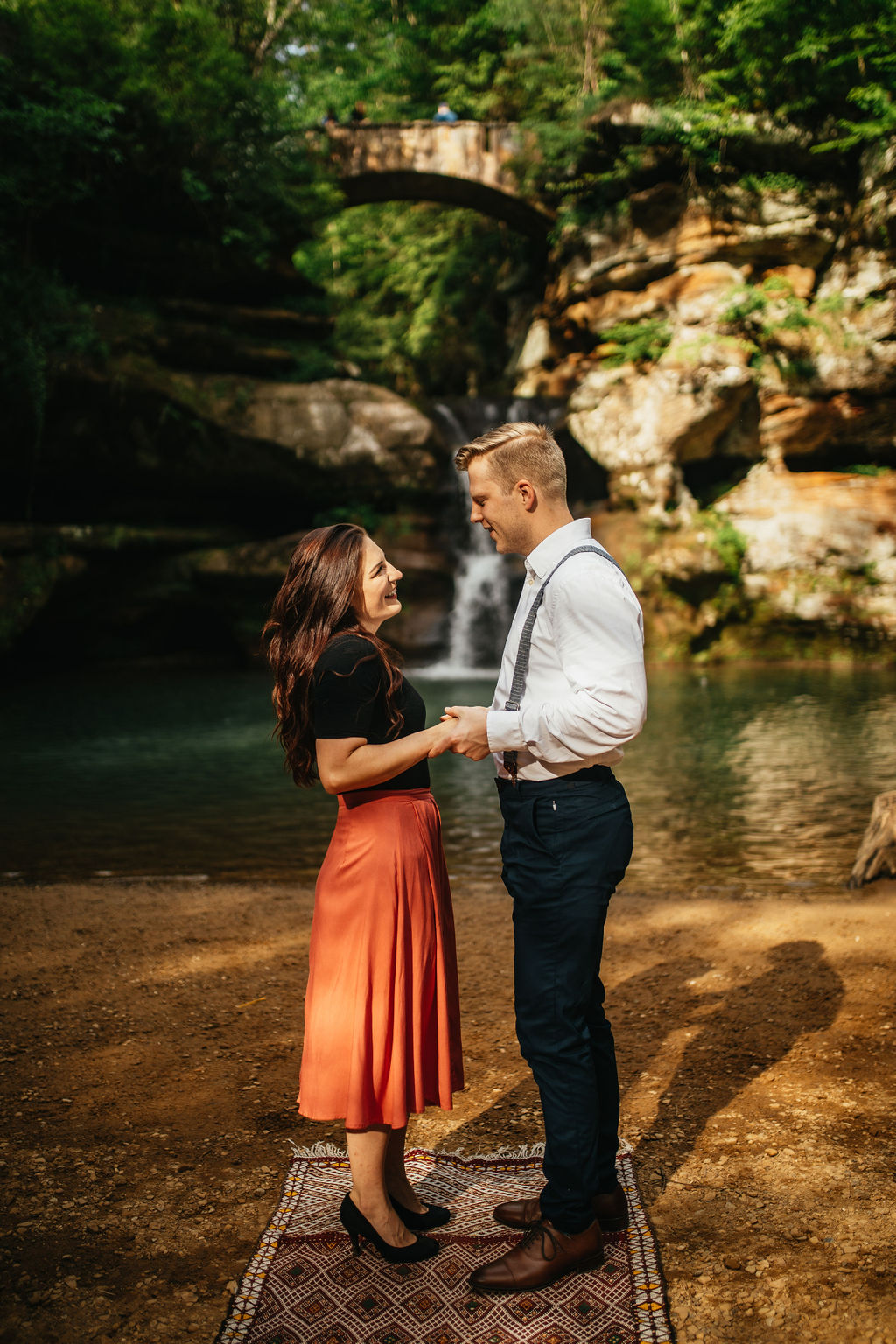 Hocking Hills, Ohio Engagement Photos