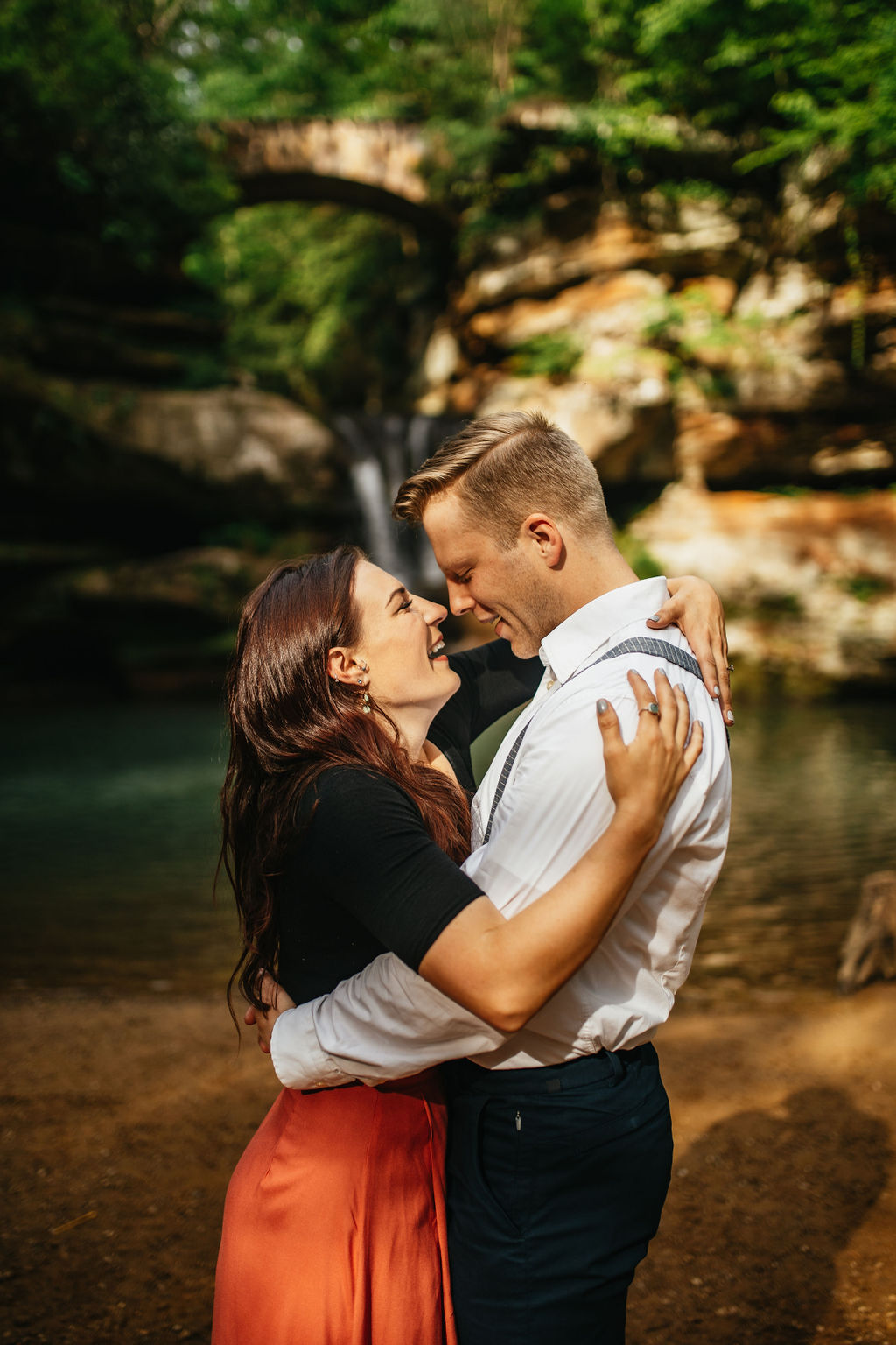 Hocking Hills, Ohio Engagement Photos