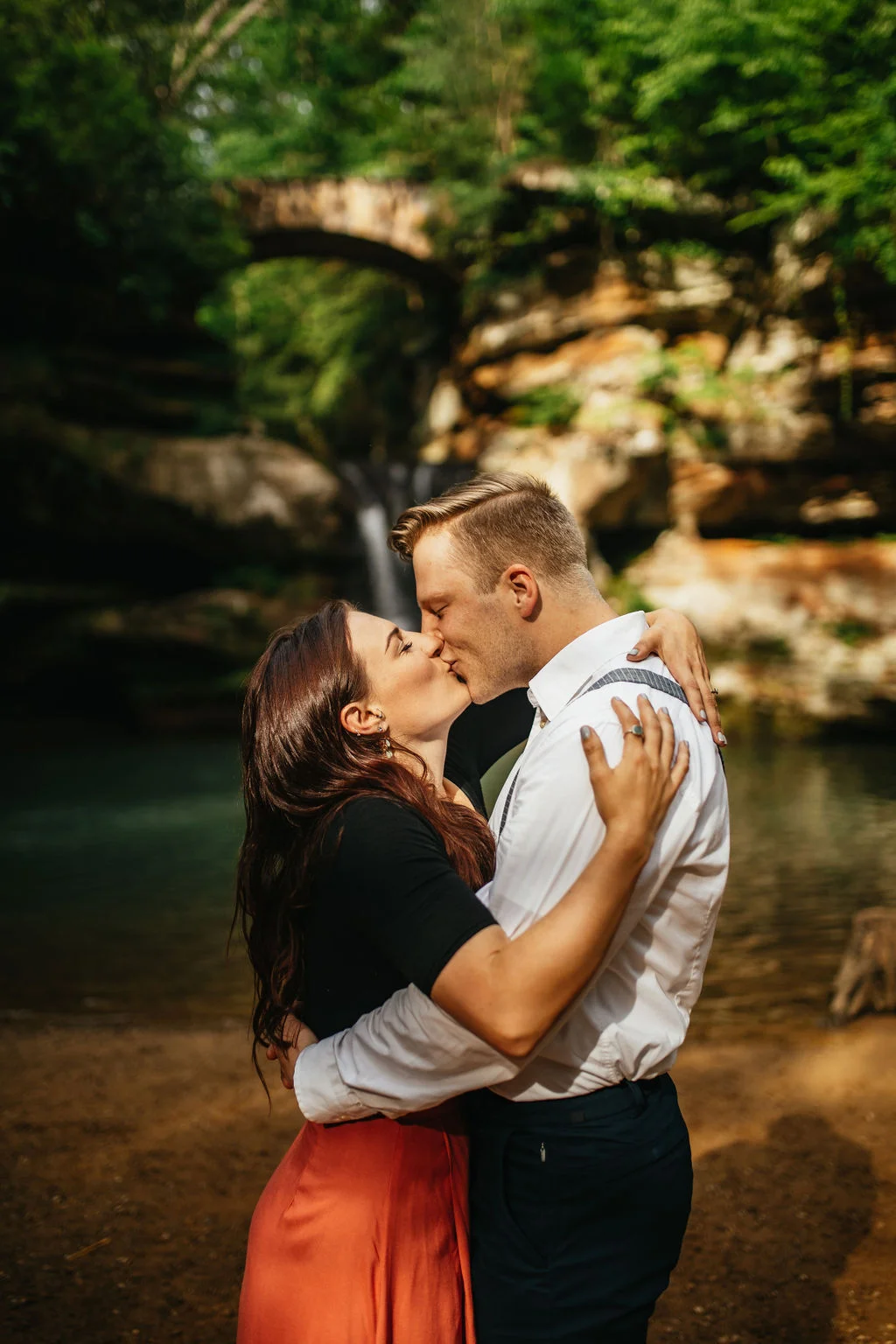 Hocking Hills, Ohio Engagement Photos