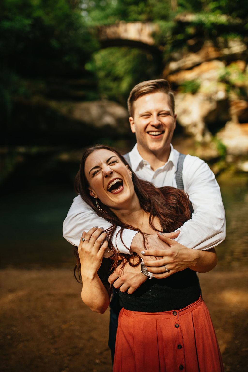 Hocking Hills, Ohio Engagement Photos