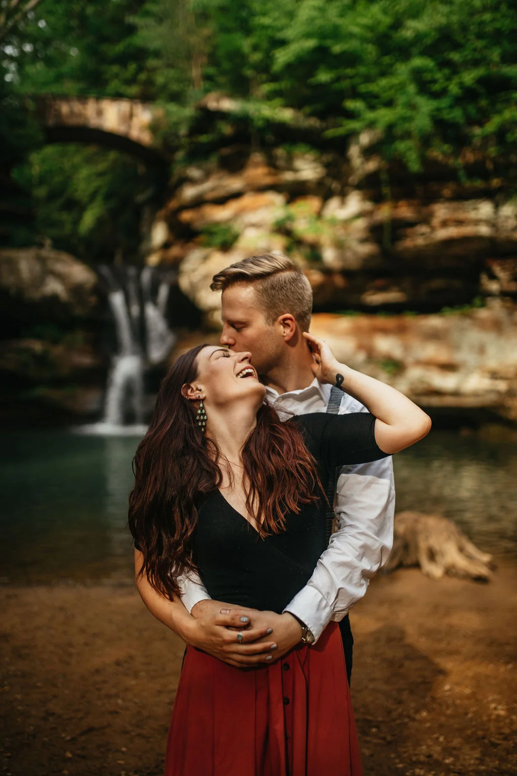 Hocking Hills, Ohio Engagement Photos