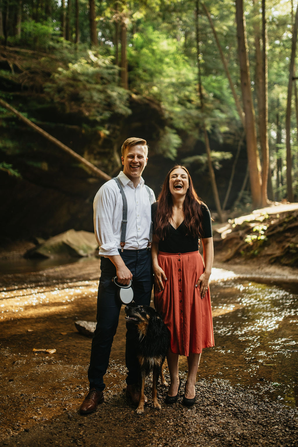 Hocking Hills, Ohio Engagement Photos