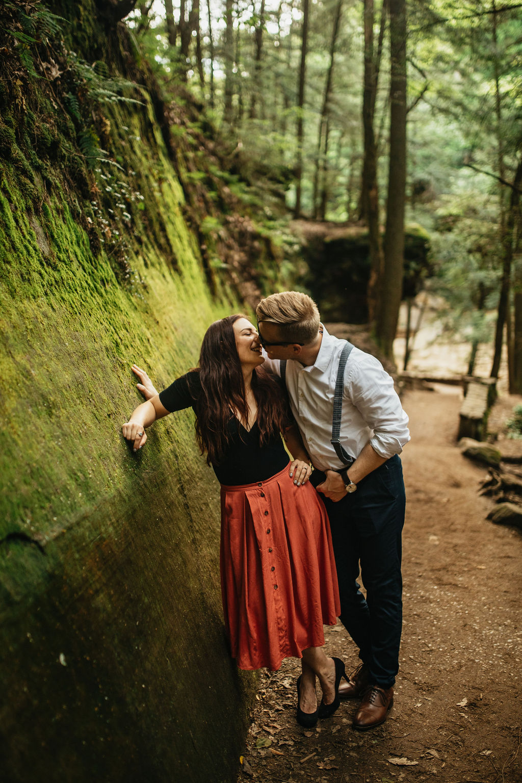 Hocking Hills, Ohio Engagement Photos