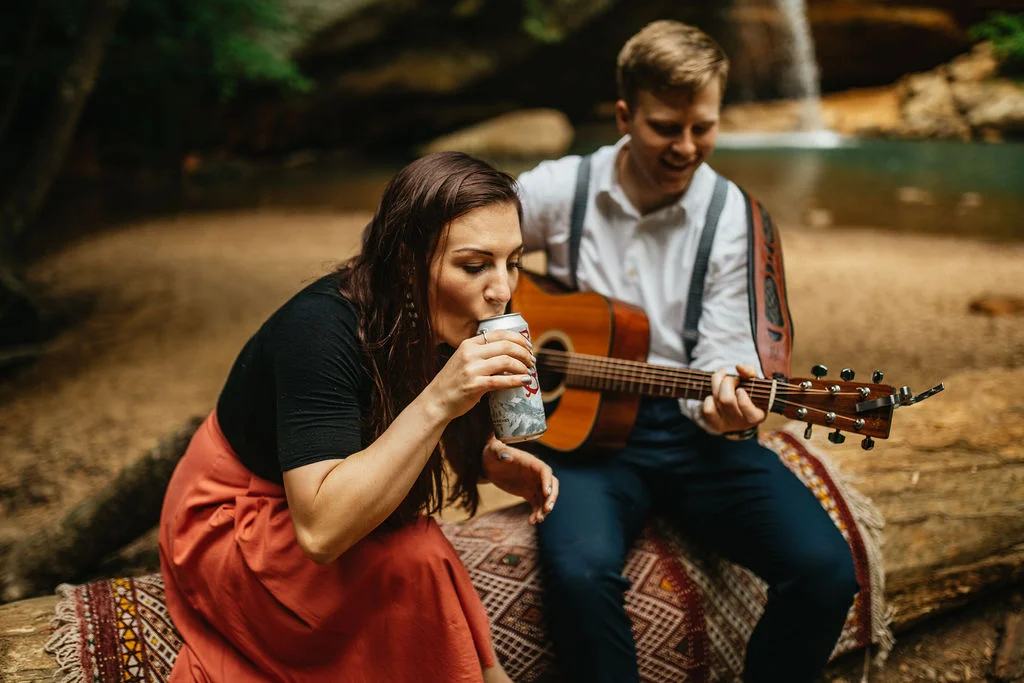 Hocking Hills, Ohio Engagement Photos