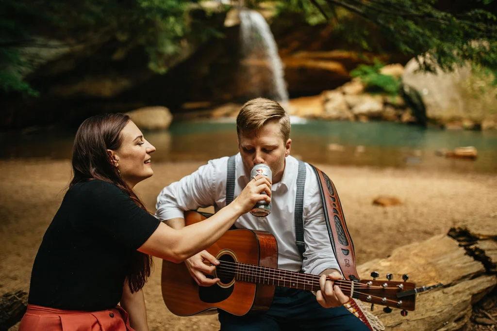 Hocking Hills, Ohio Engagement Photos