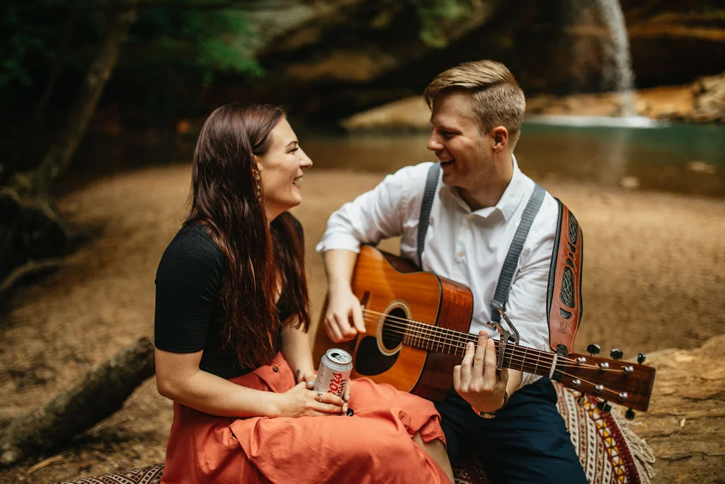 Hocking Hills, Ohio Engagement Photos