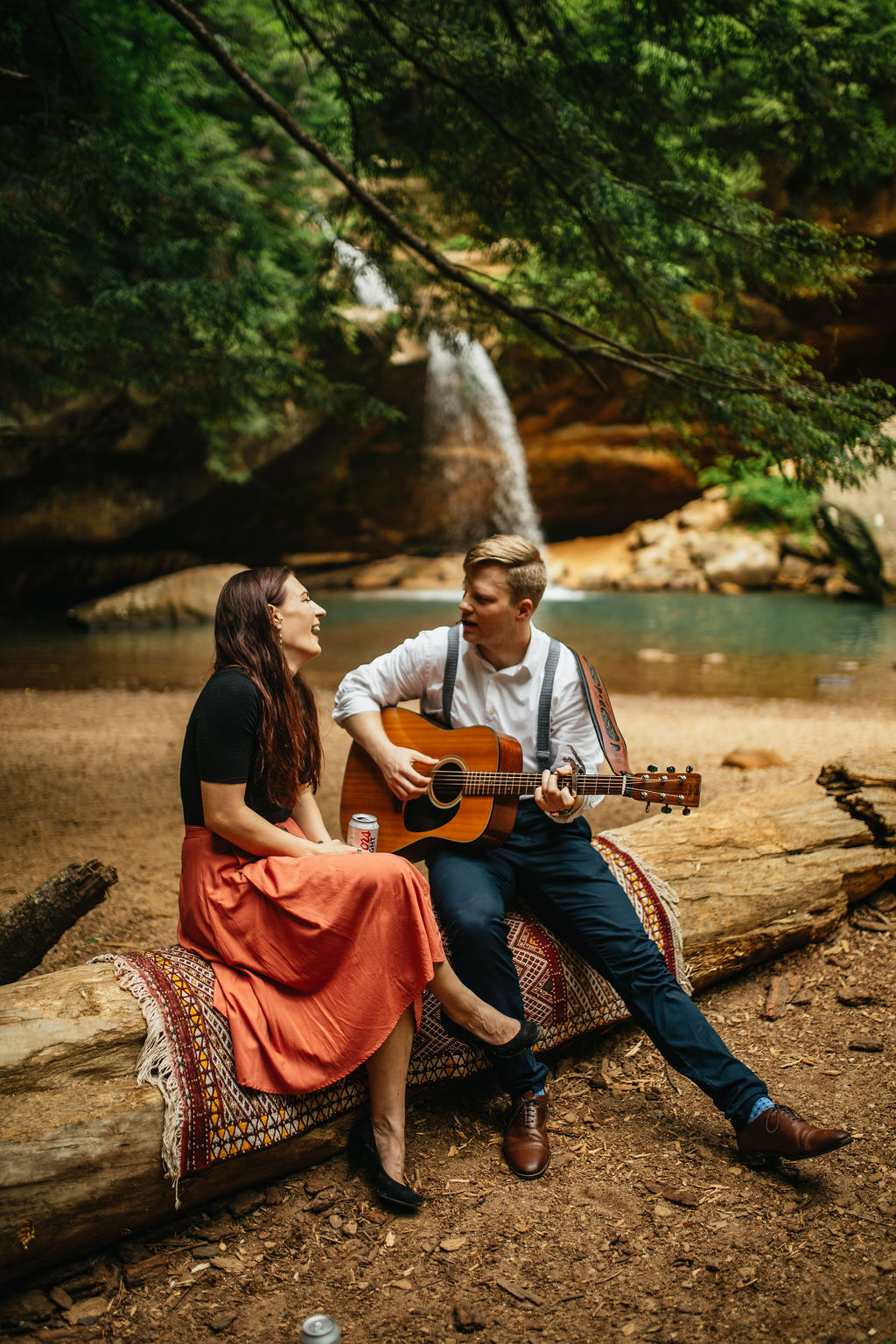 Hocking Hills, Ohio Engagement Photos