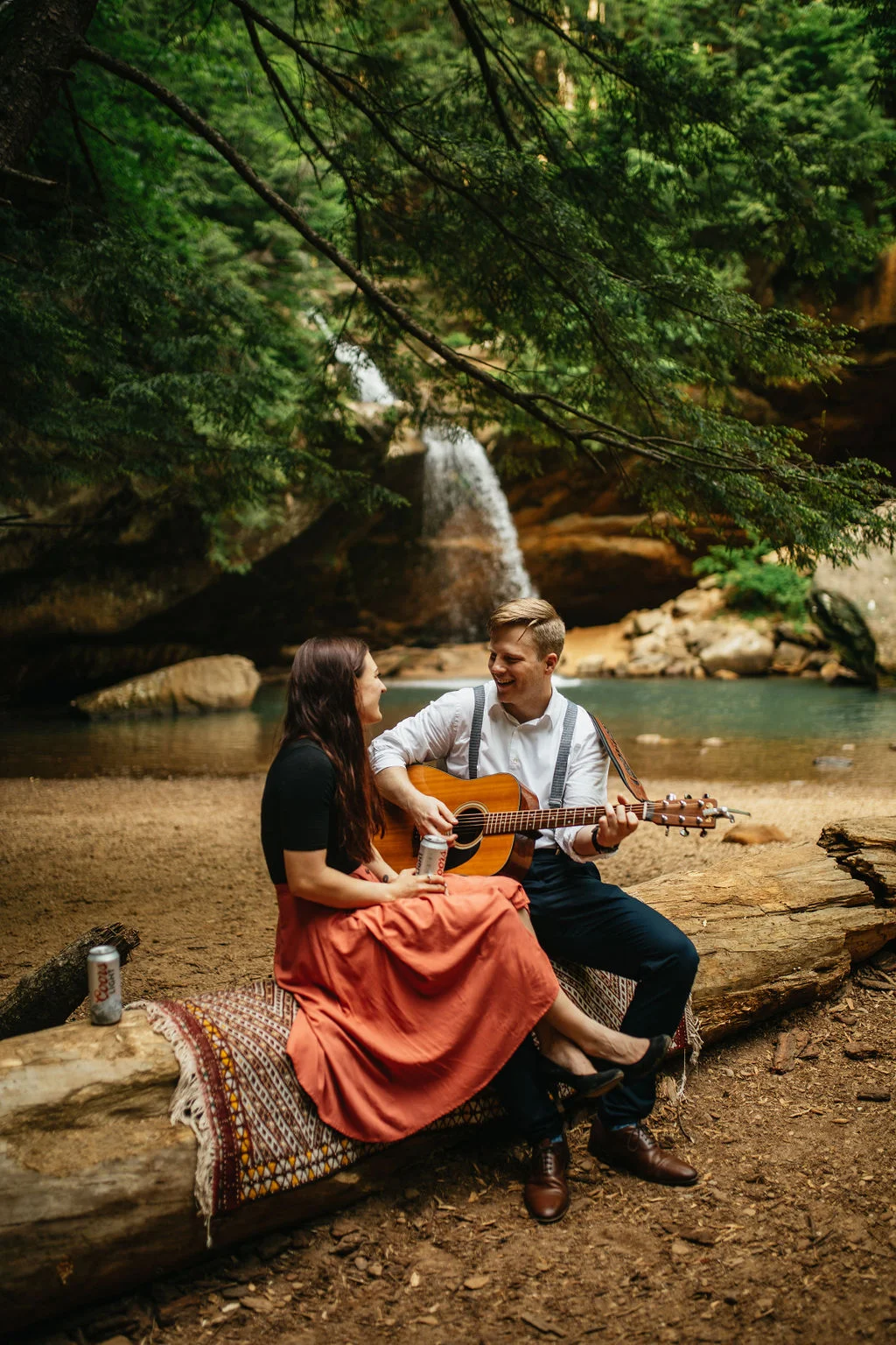 Hocking Hills, Ohio Engagement Photos