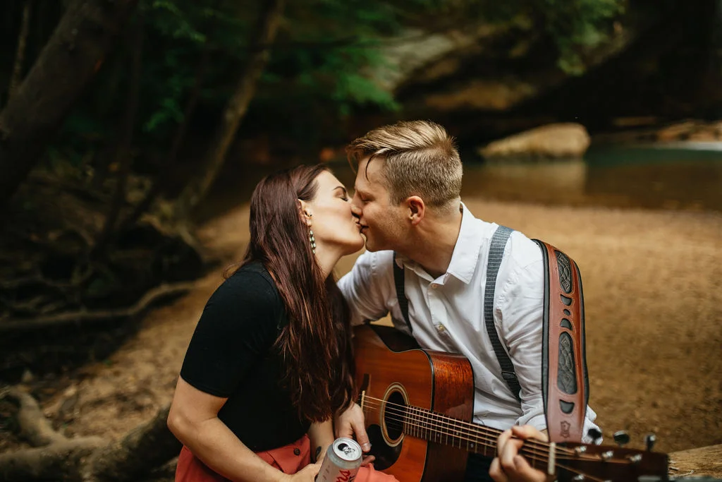 Hocking Hills, Ohio Engagement Photos
