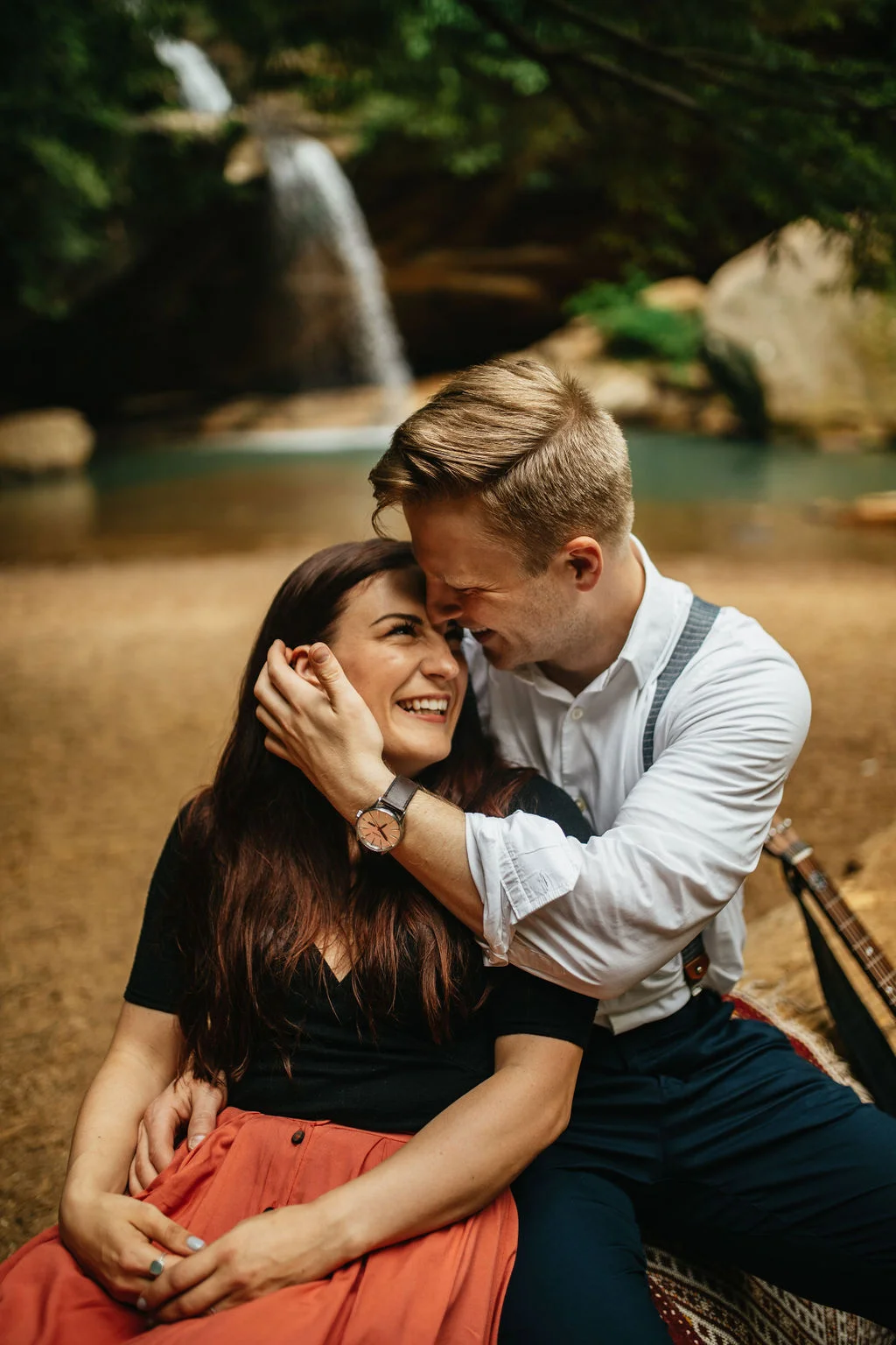 Hocking Hills, Ohio Engagement Photos