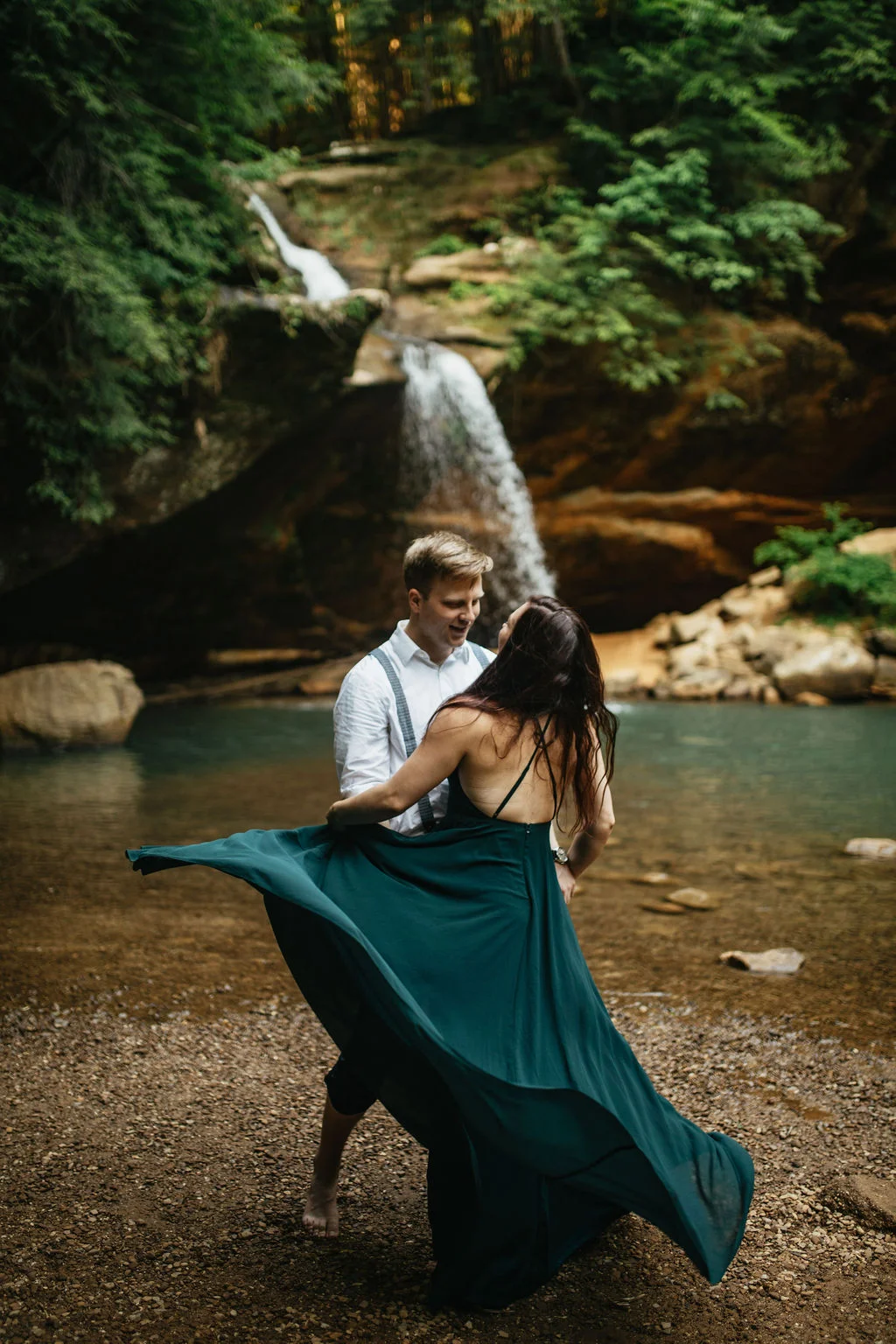 Hocking Hills, Ohio Engagement Photos