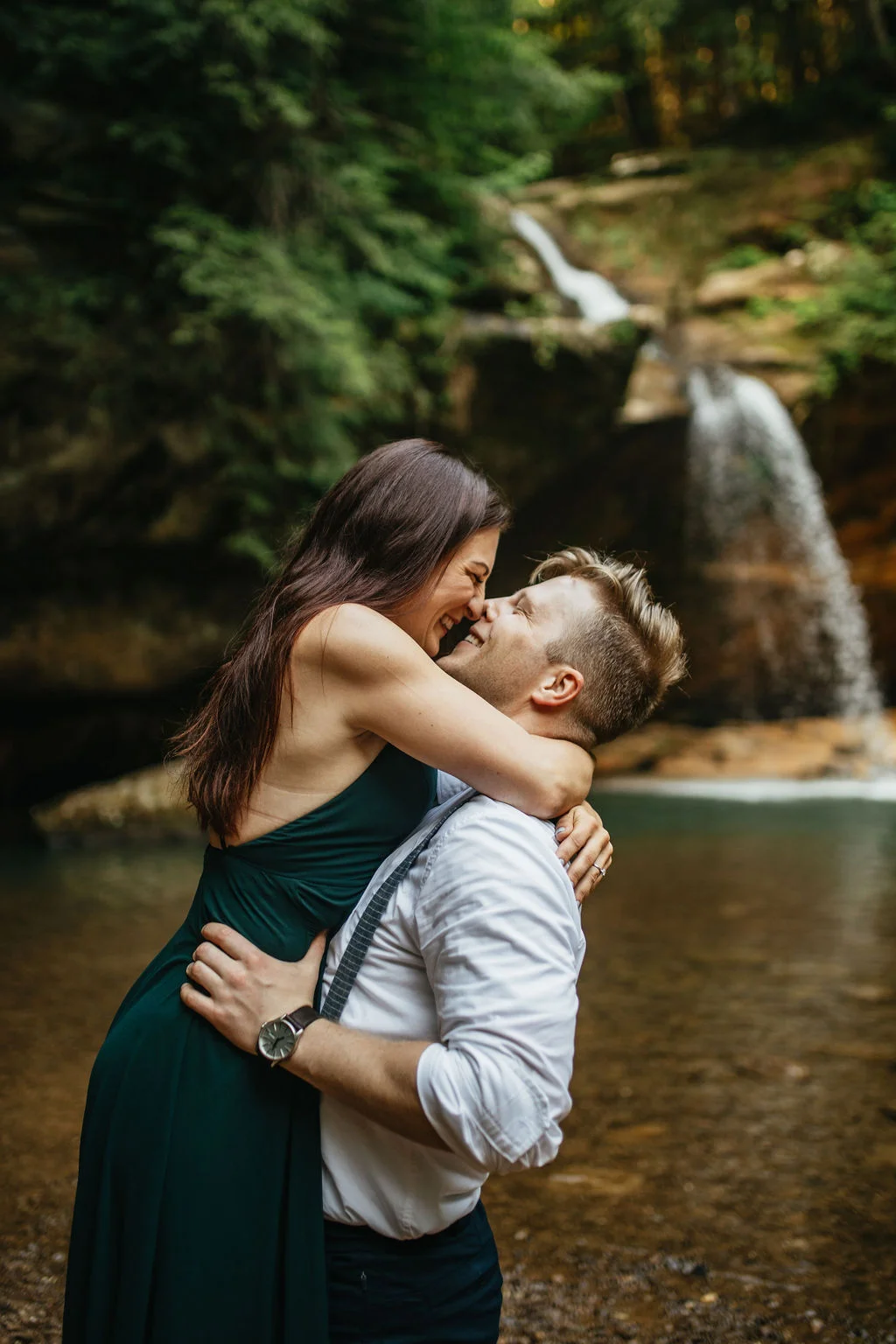 Hocking Hills, Ohio Engagement Photos