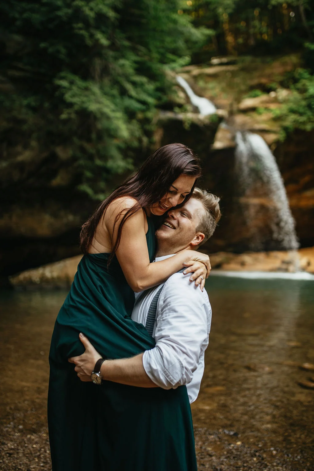 Hocking Hills, Ohio Engagement Photos