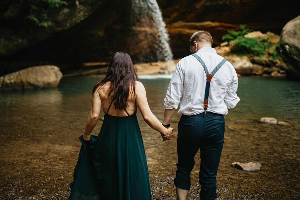Hocking Hills, Ohio Engagement Photos