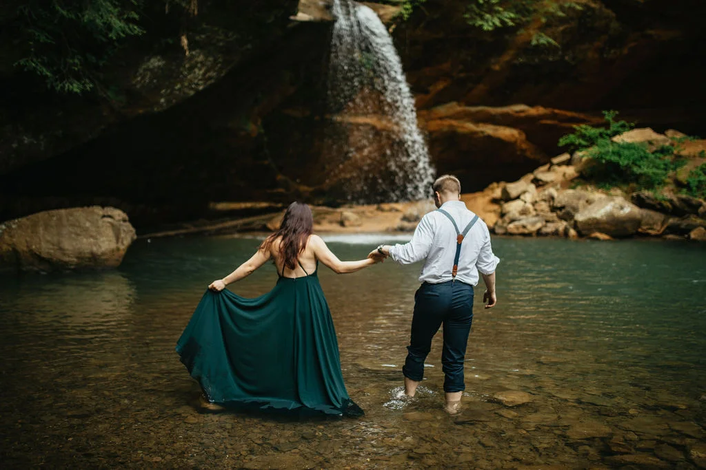 Hocking Hills, Ohio Engagement Photos