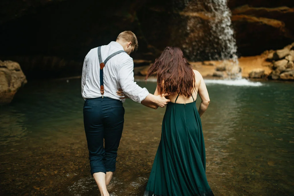 Hocking Hills, Ohio Engagement Photos