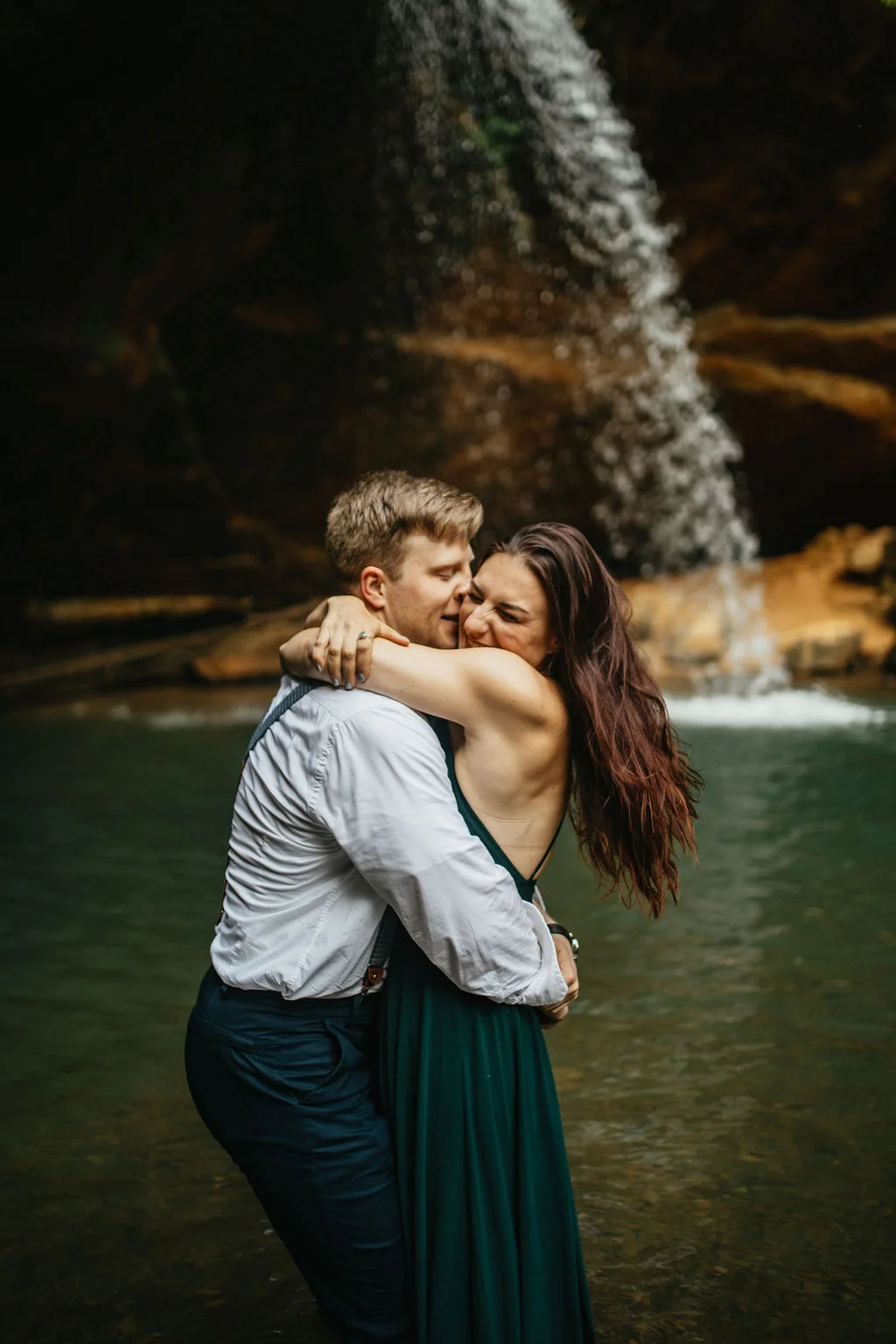 Hocking Hills, Ohio Engagement Photos