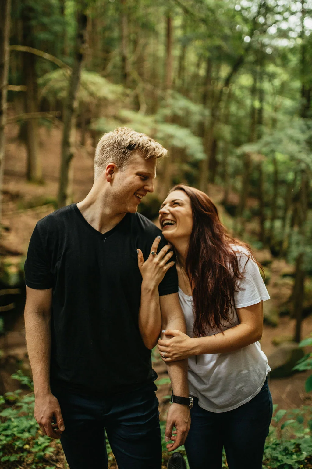 Hocking Hills, Ohio Engagement Photos