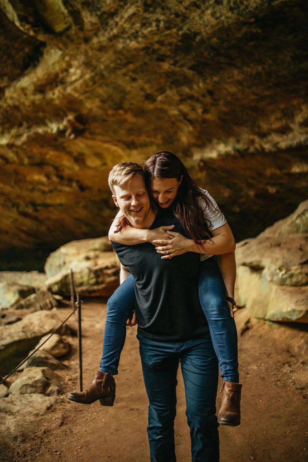 Hocking Hills, Ohio Engagement Photos