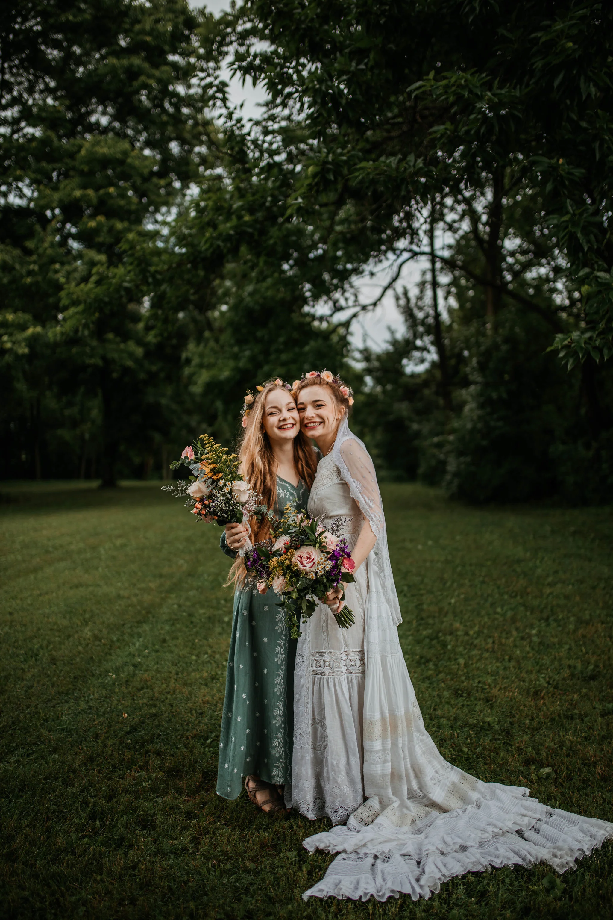Vintage Boho Hippie Inspired Summer Wedding