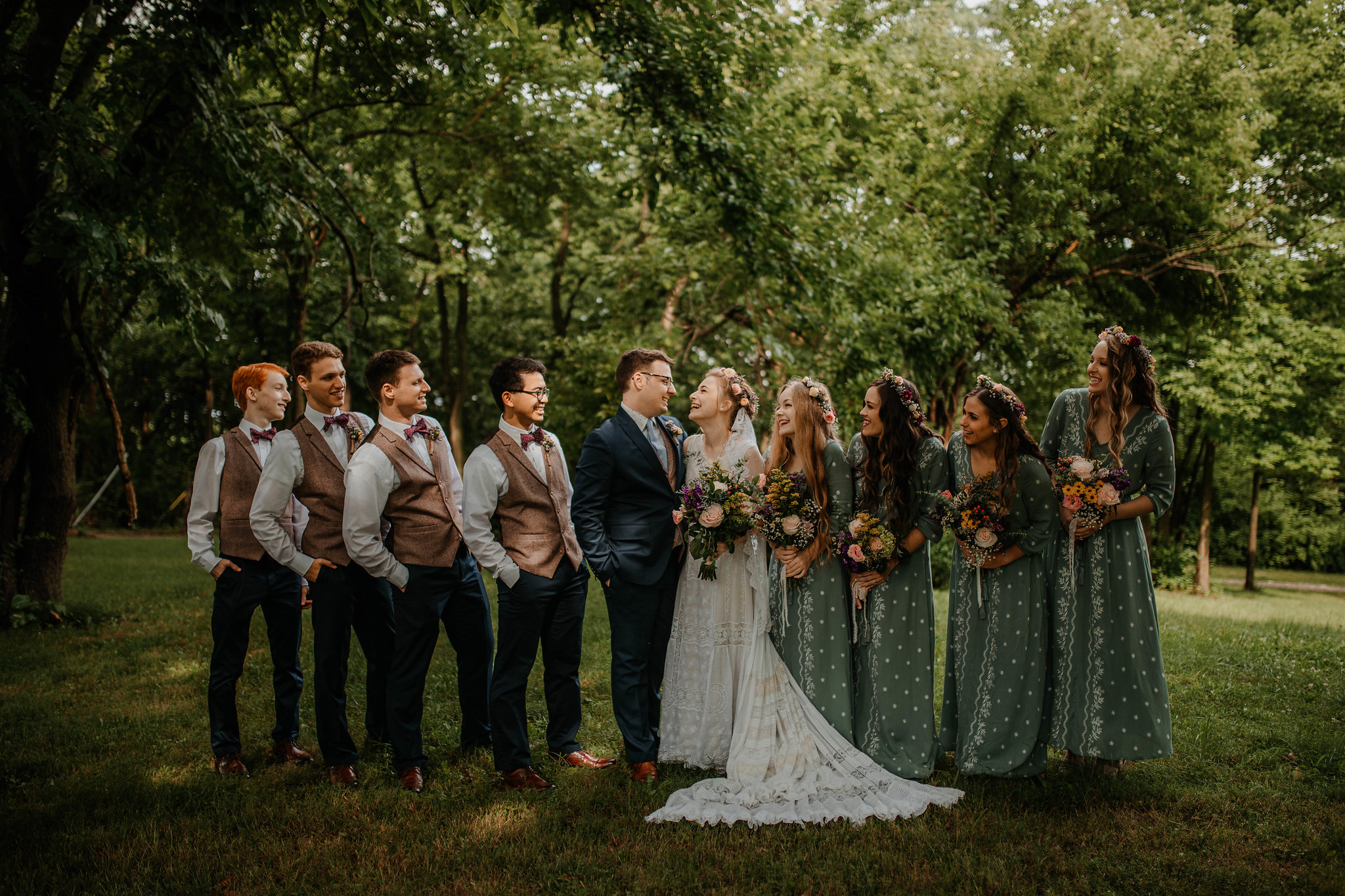 Vintage Boho Hippie Inspired Summer Wedding