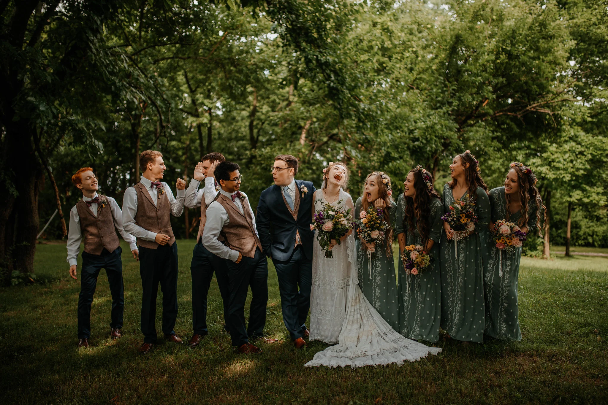 Vintage Boho Hippie Inspired Summer Wedding