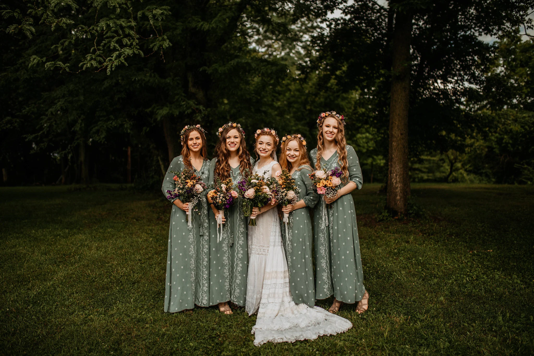 Vintage Bohemian Hippie Inspired Summer Wedding