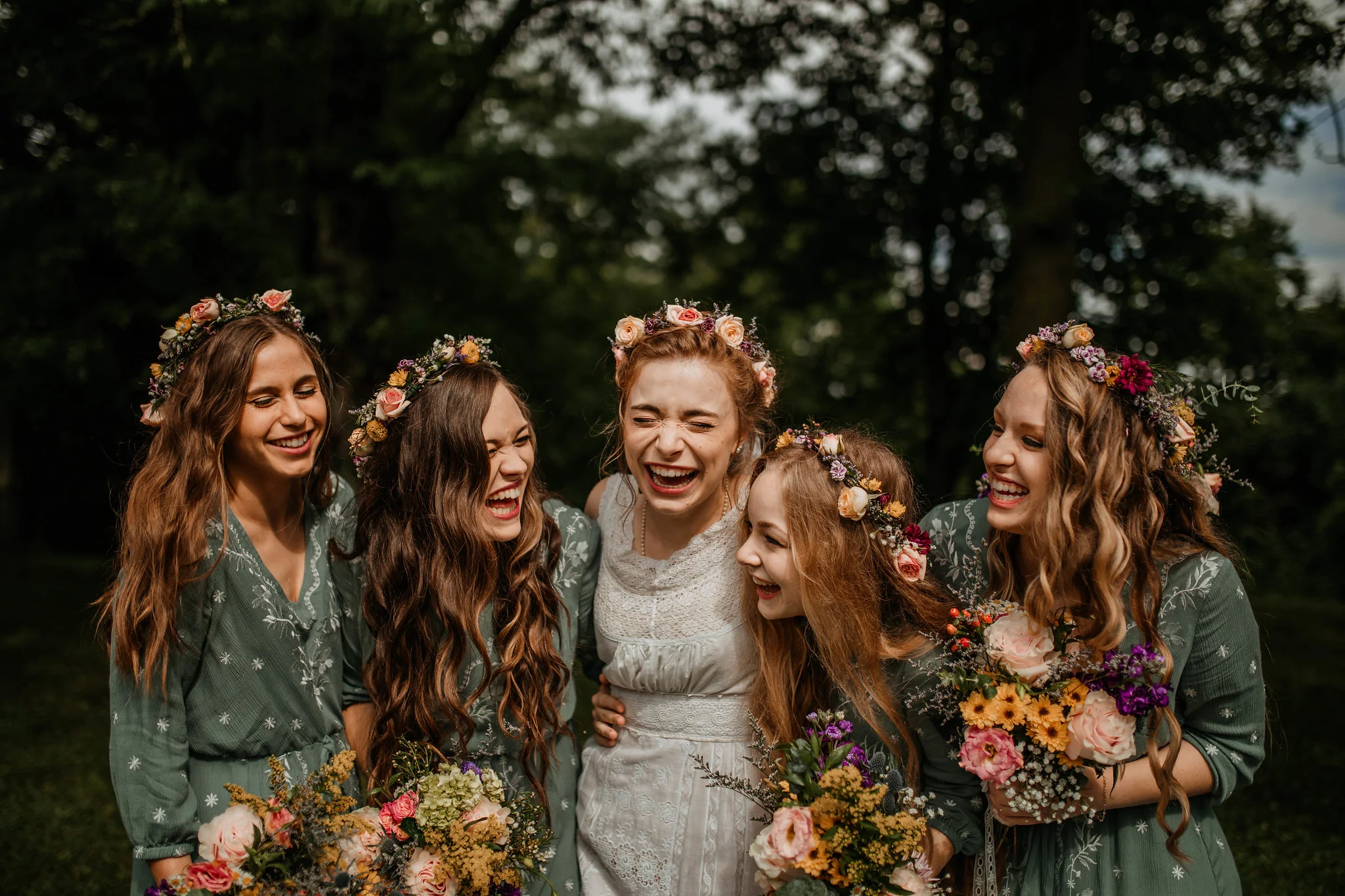 Vintage Bohemian Hippie Inspired Summer Wedding